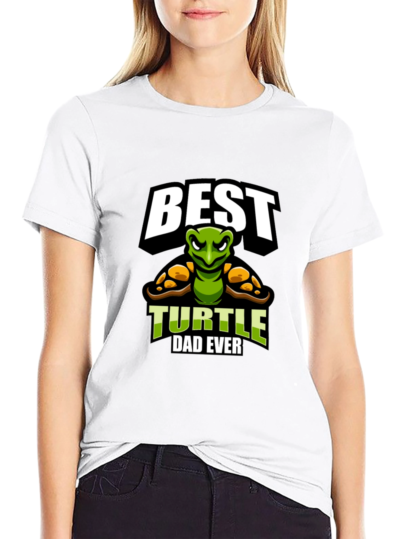 Best Turtle Dad Ever Graphic T-Shirt