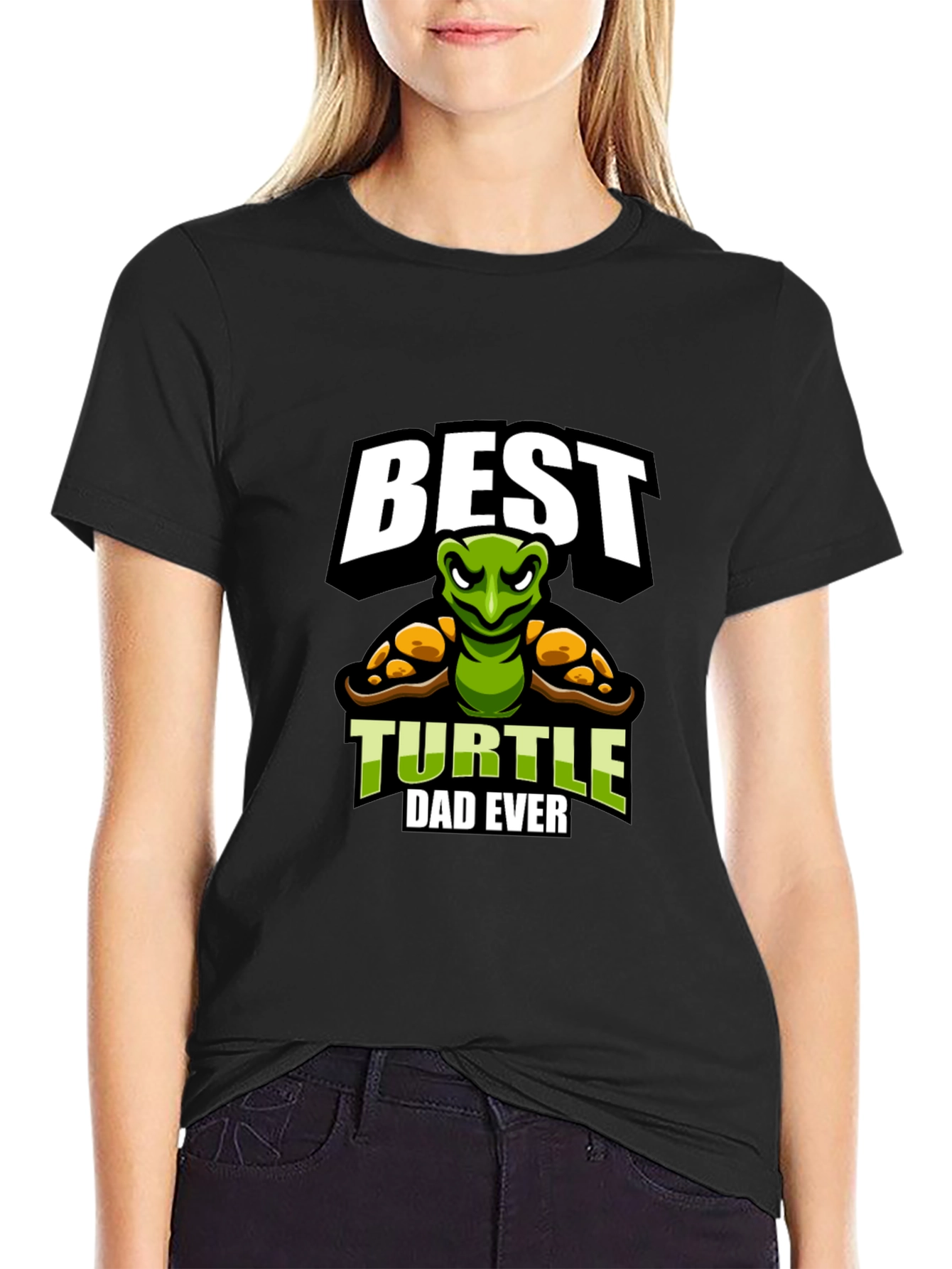 Best Turtle Dad Ever Graphic T-Shirt