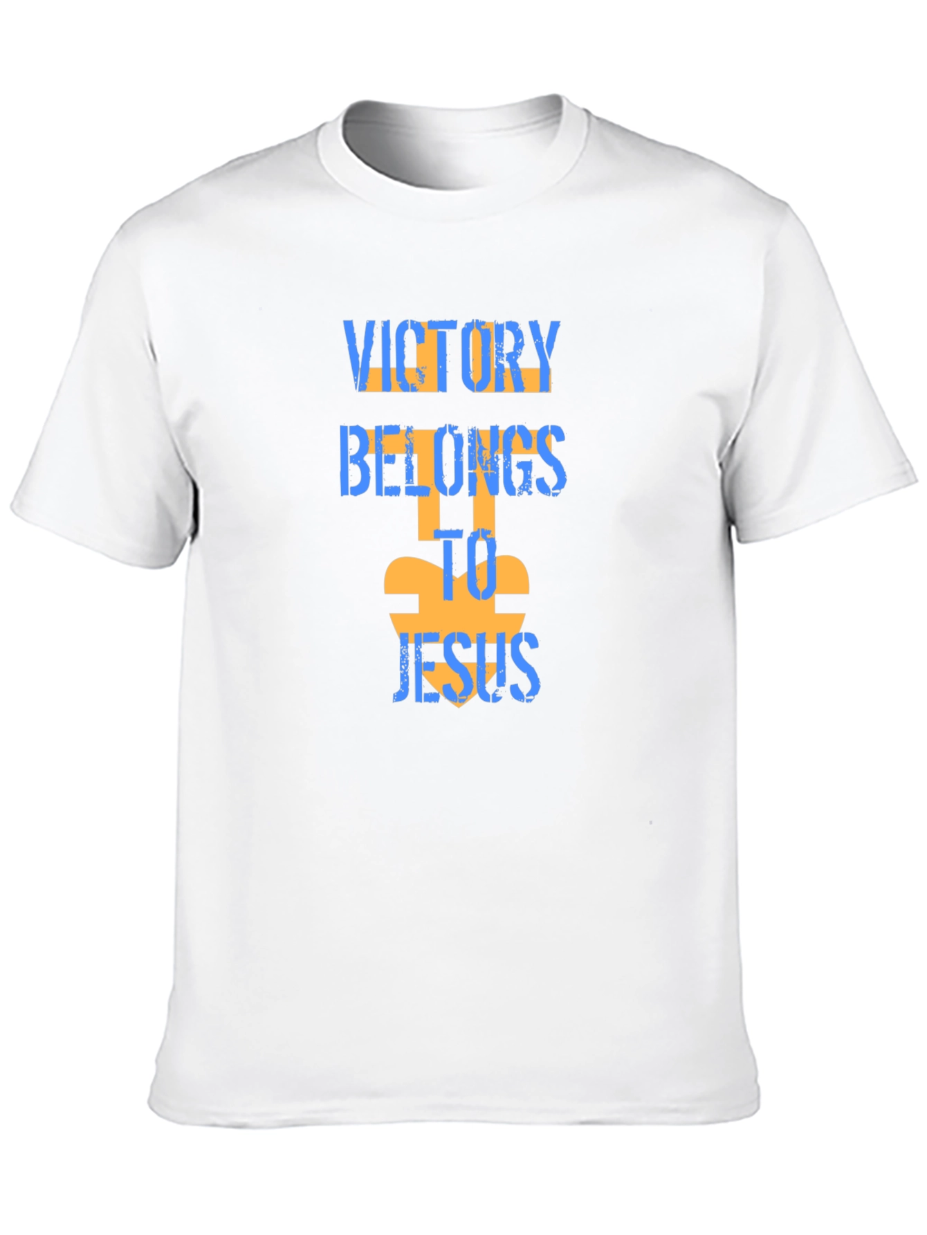 Victory Belongs to Jesus Black T-Shirt