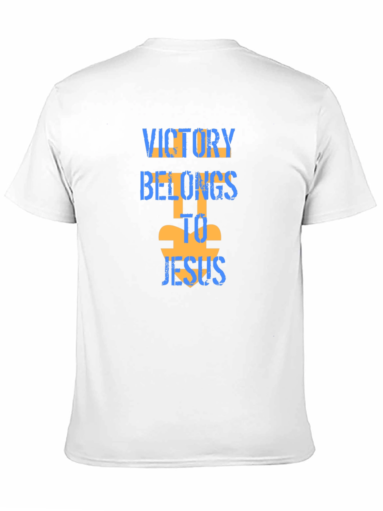 Victory Belongs to Jesus Black T-Shirt