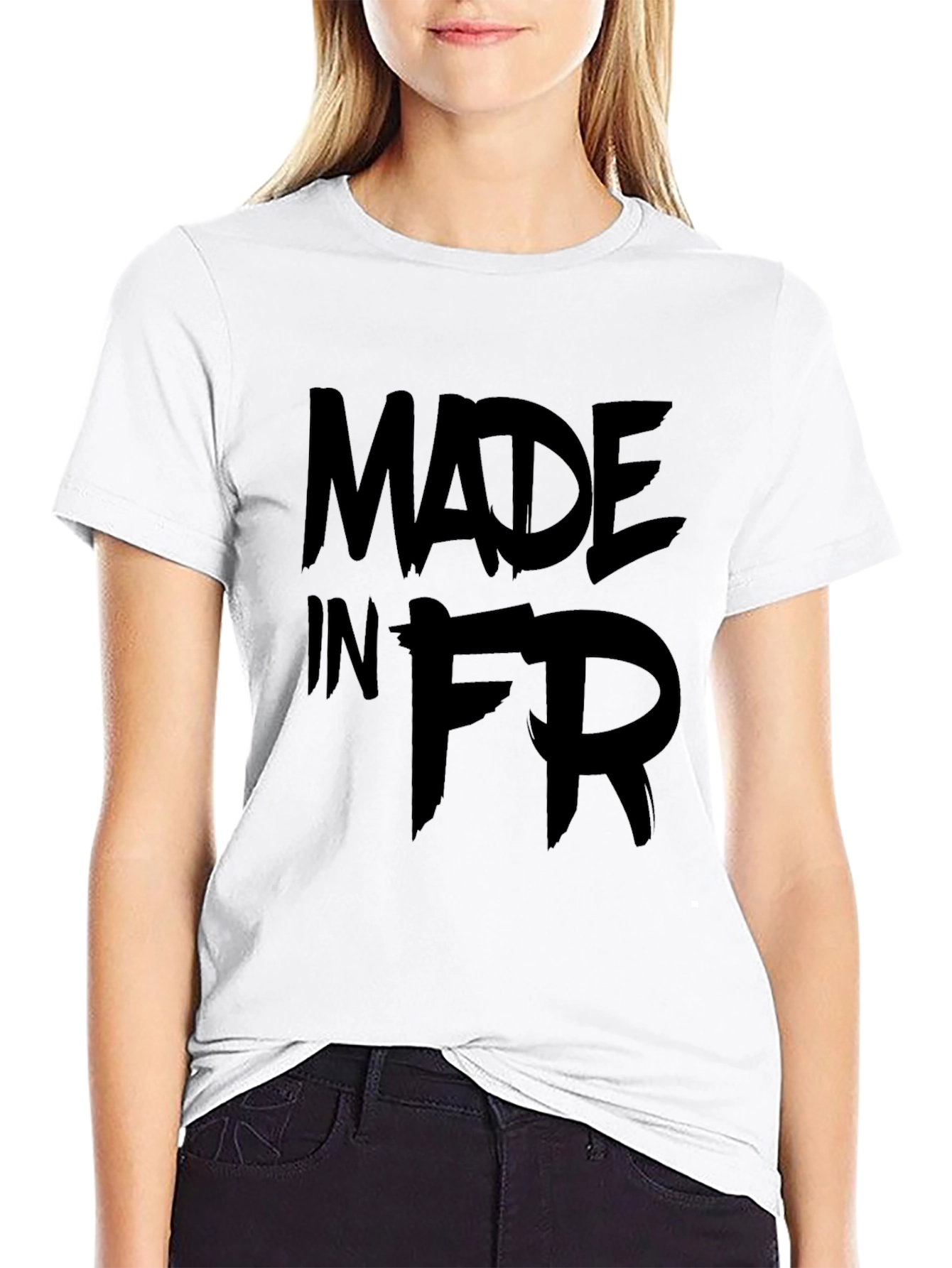 Made in FR Black T-Shirt