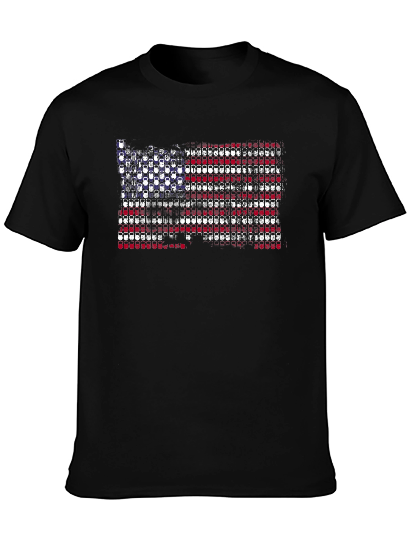 USA Kettlebell Flag Graphic Tee