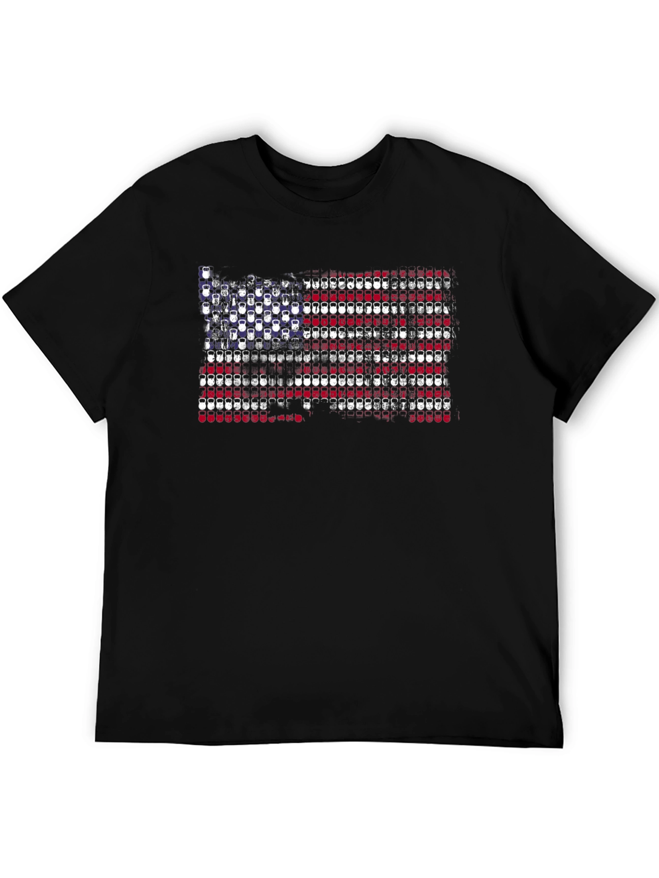 USA Kettlebell Flag Graphic Tee