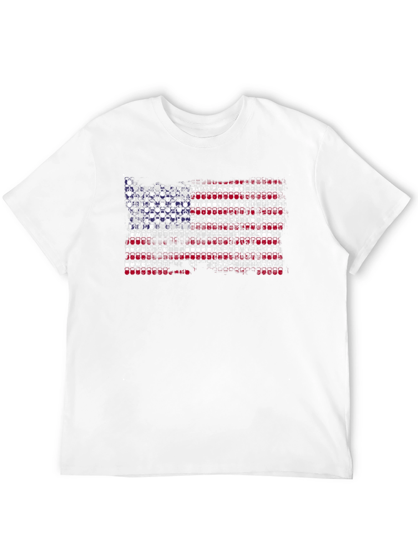 USA Kettlebell Flag Graphic Tee
