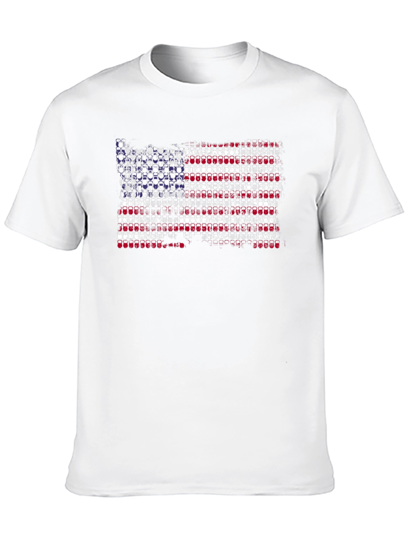 USA Kettlebell Flag Graphic Tee