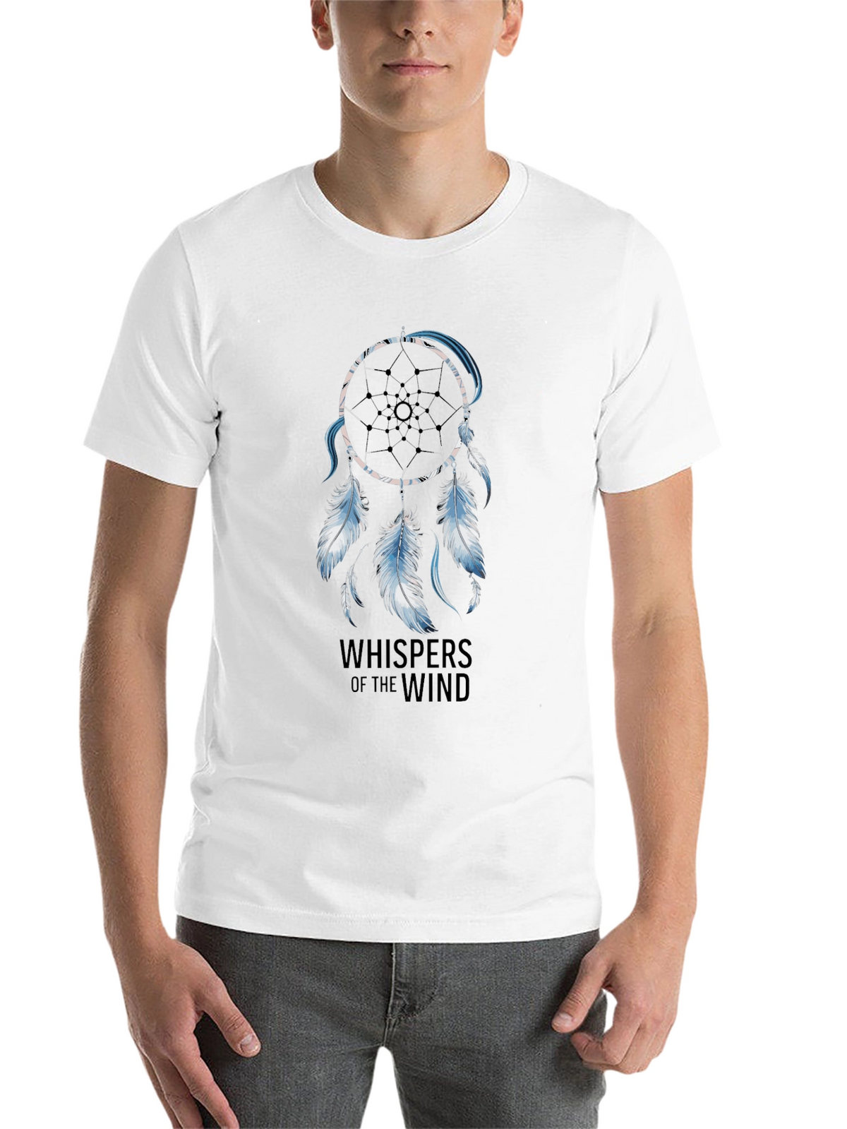Dreamcatcher Graphic T-Shirt - Whispers of the Wind