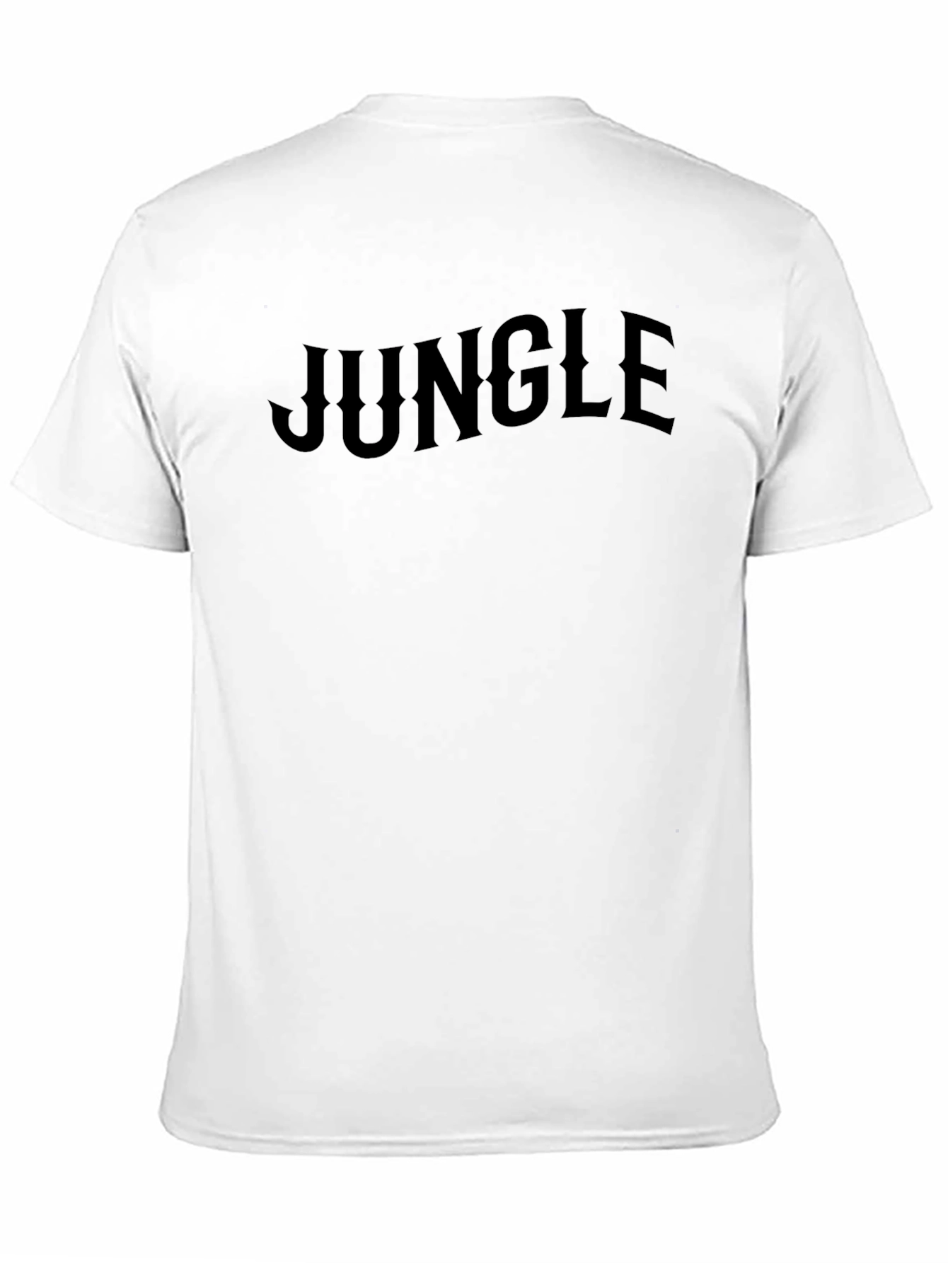 Jungle Graphic T-Shirt - Classic Fit Black Tee