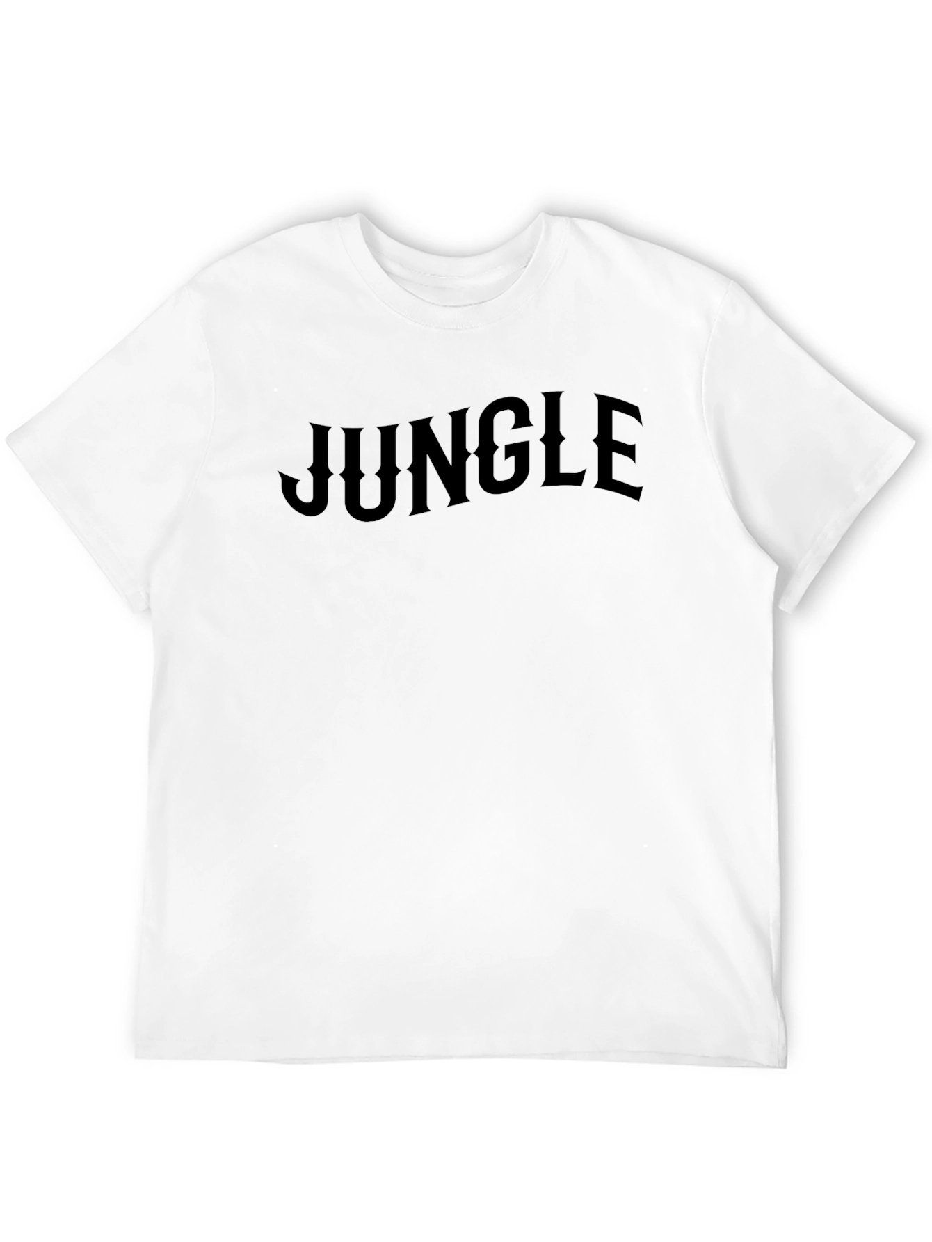 Jungle Graphic T-Shirt - Classic Fit Black Tee