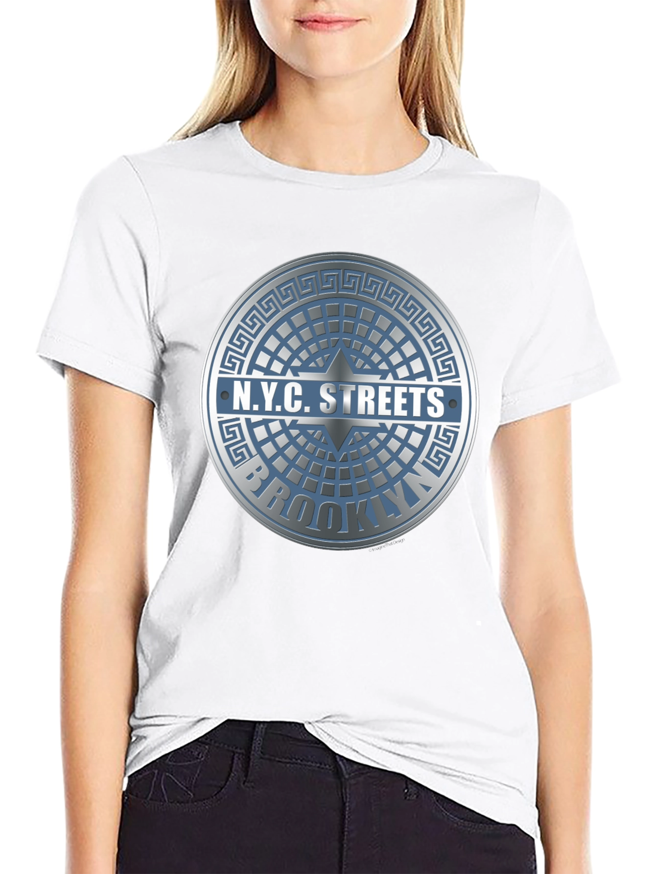N.Y.C. Streets Brooklyn Graphic T-Shirt