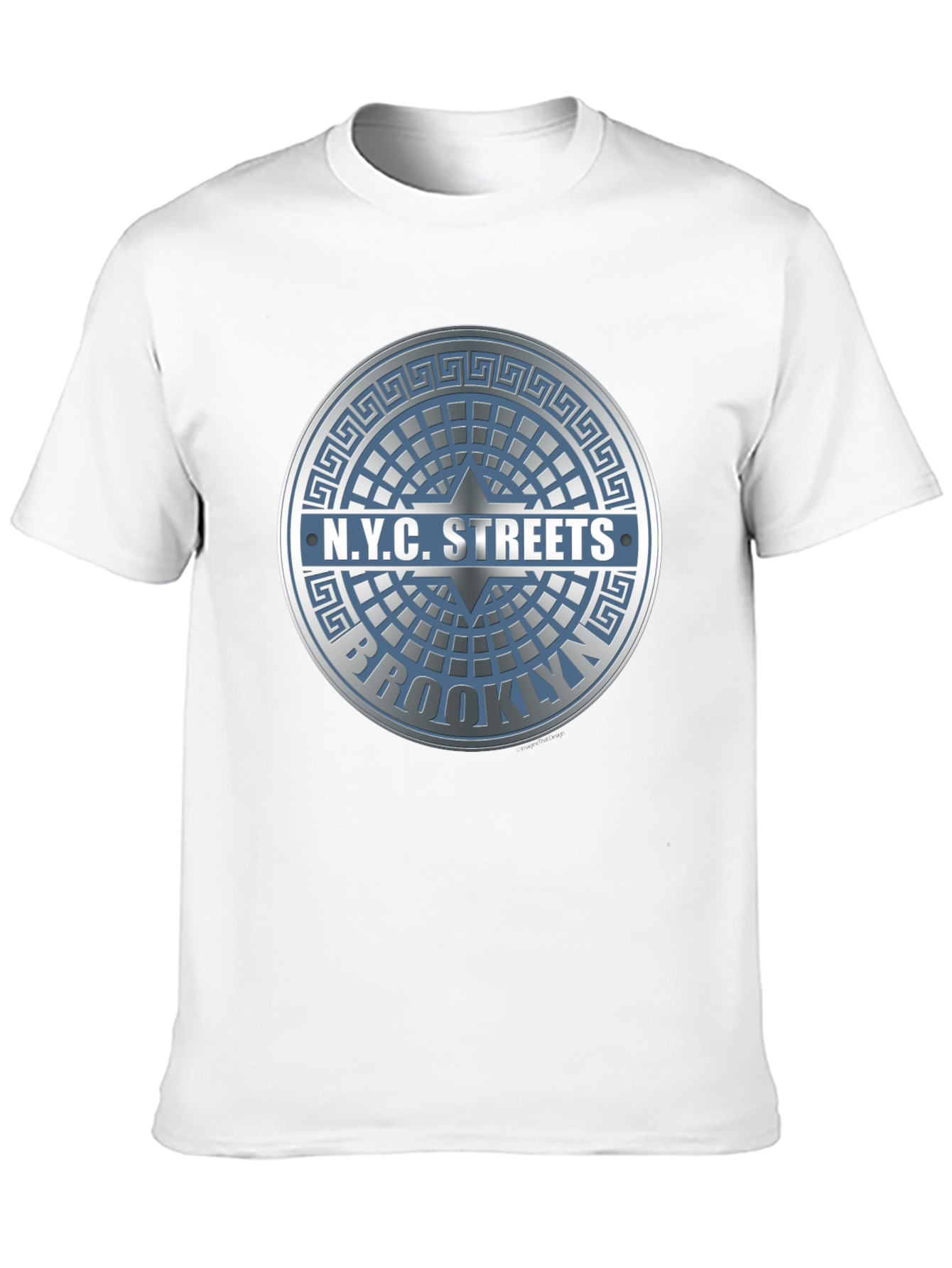 N.Y.C. Streets Brooklyn Graphic T-Shirt