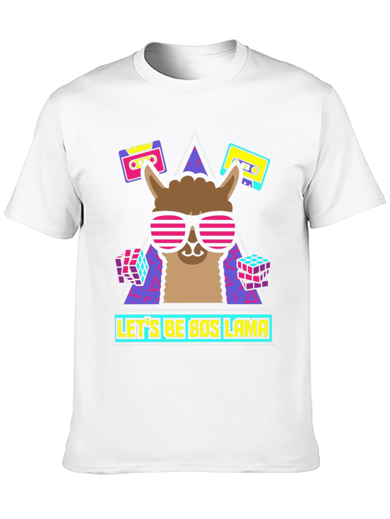 80s Llama Retro T-Shirt