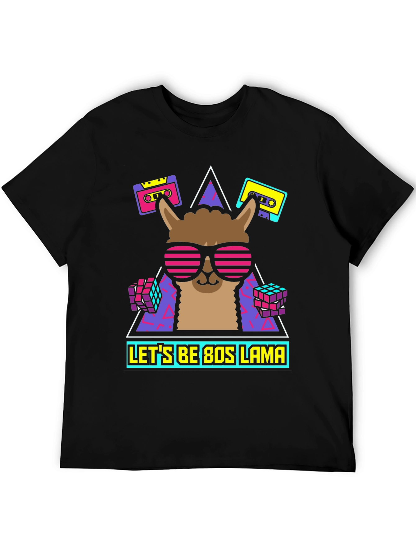 80s Llama Retro T-Shirt