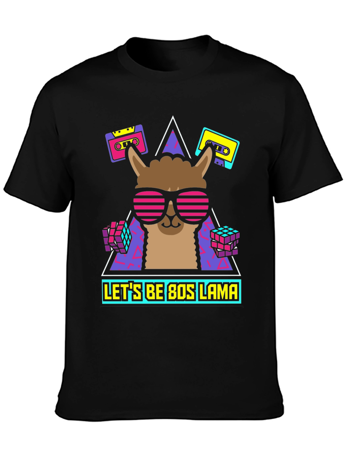 80s Llama Retro T-Shirt