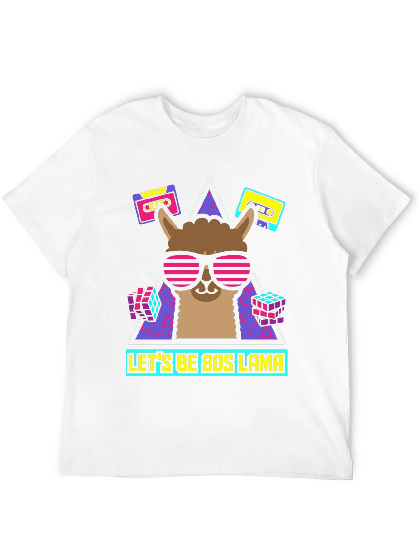 80s Llama Retro T-Shirt