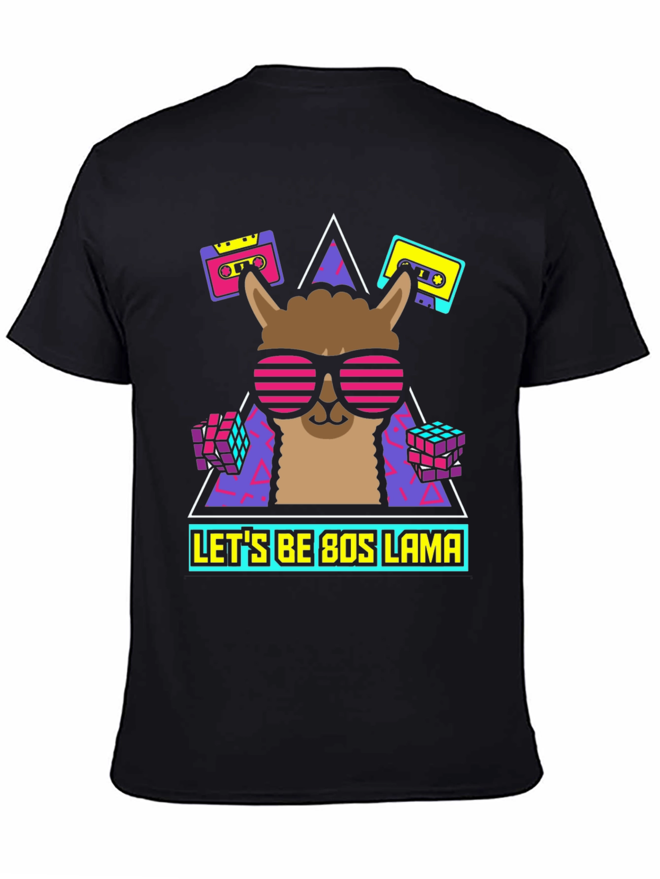 80s Llama Retro T-Shirt