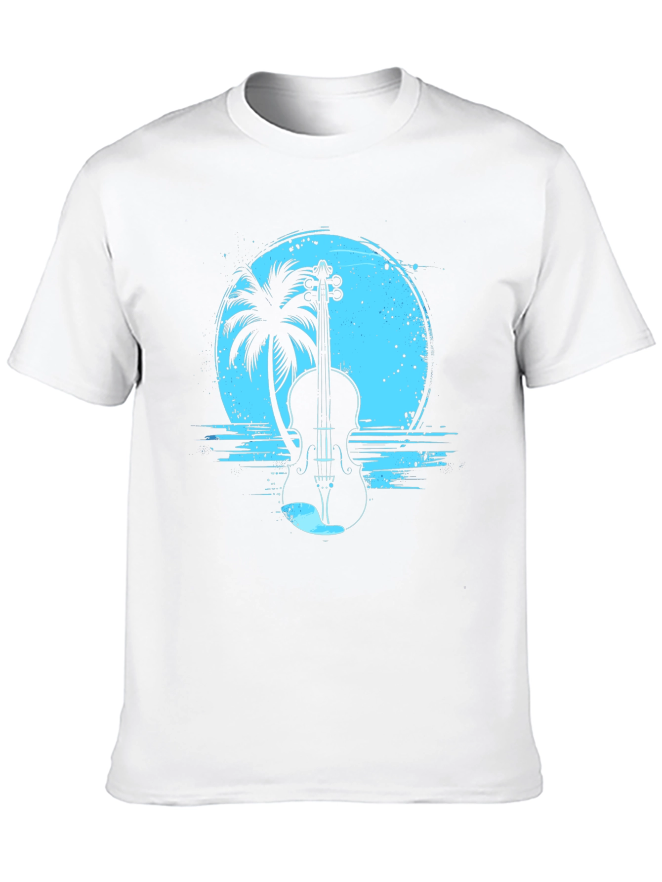 Violin Island Graphic Tee - Black