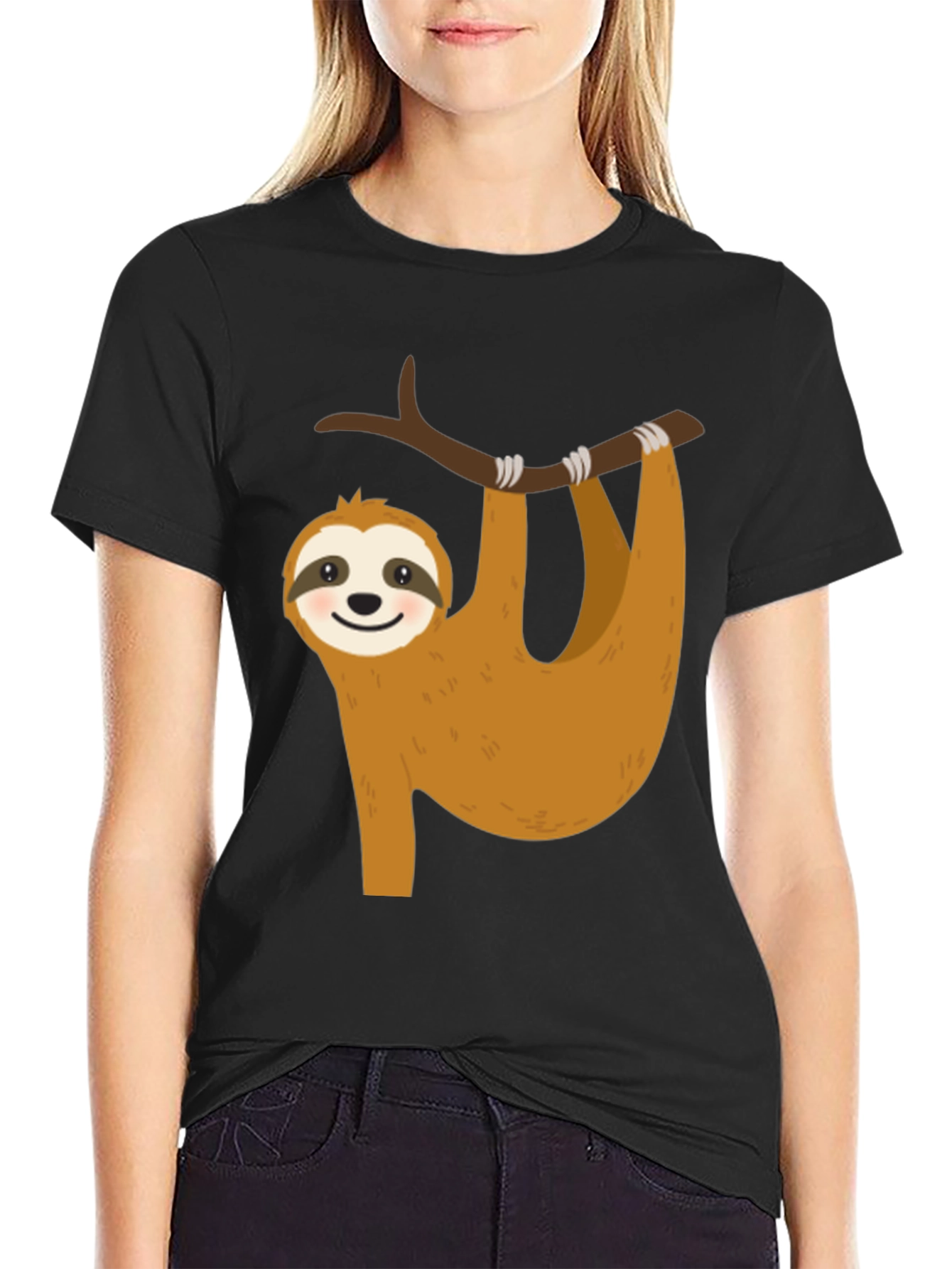 Sloth Hangin Around Graphic Tee
