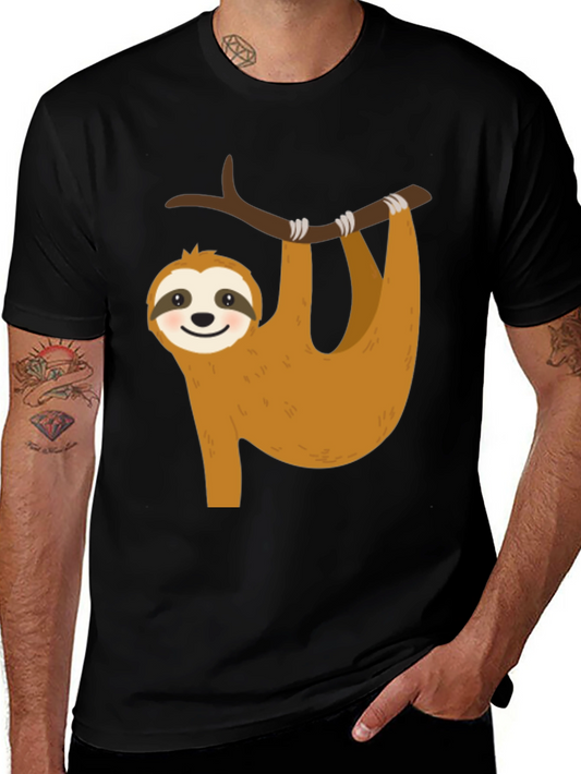 Sloth Hangin Around Graphic Tee