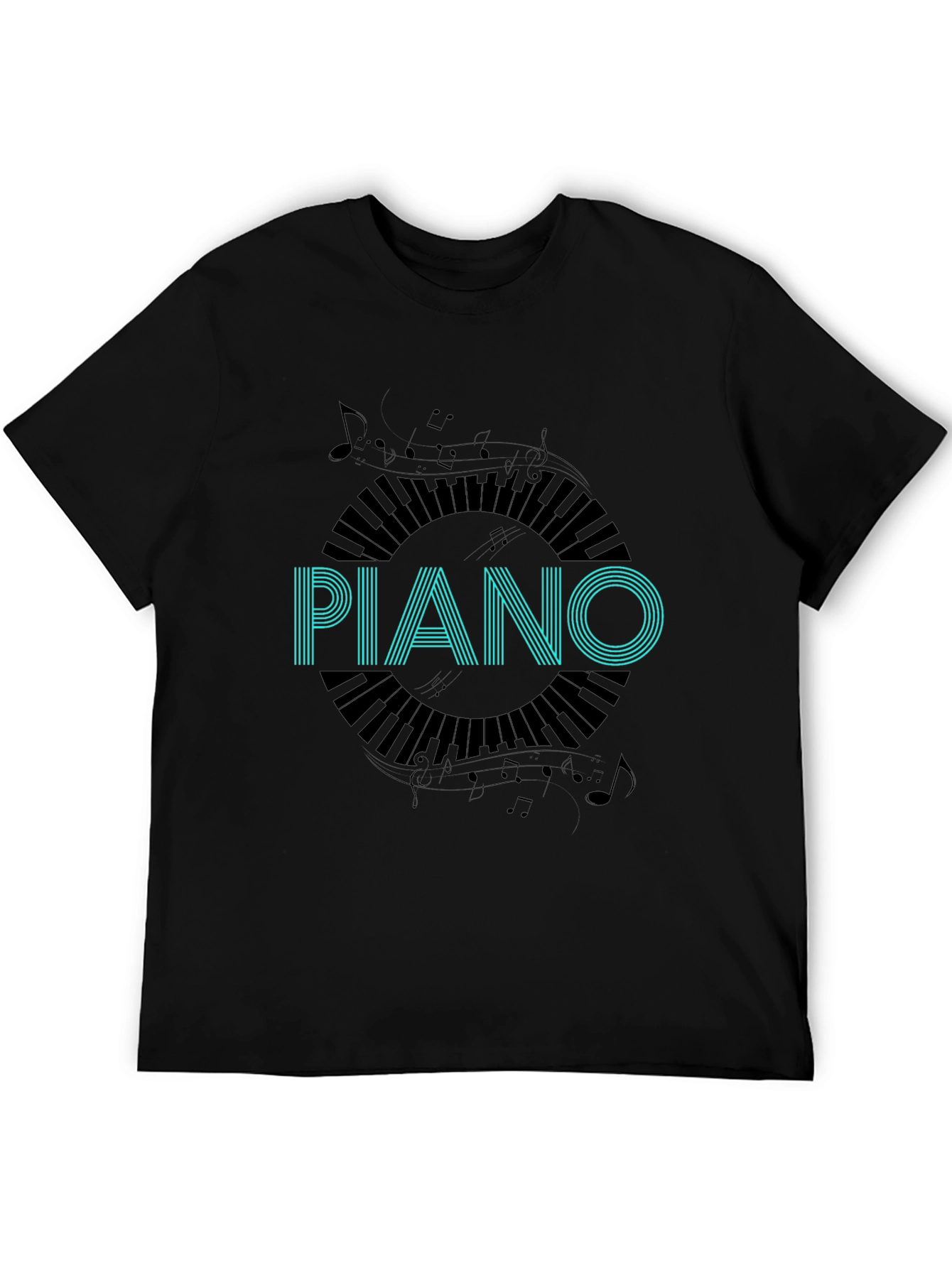 Piano Keys T-Shirt - Music Lover Tee