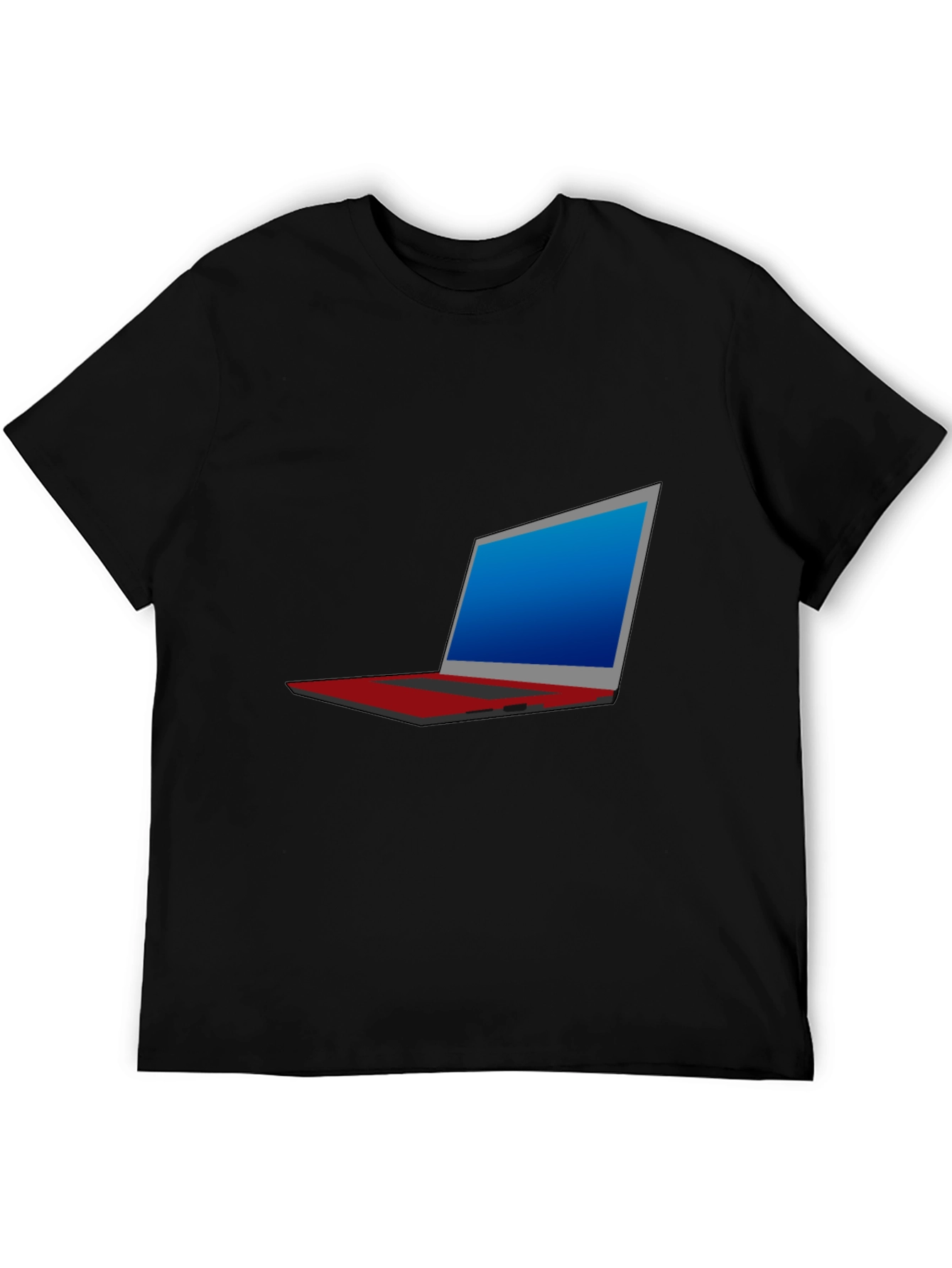Laptop Graphic T-Shirt - Tech Style Tee