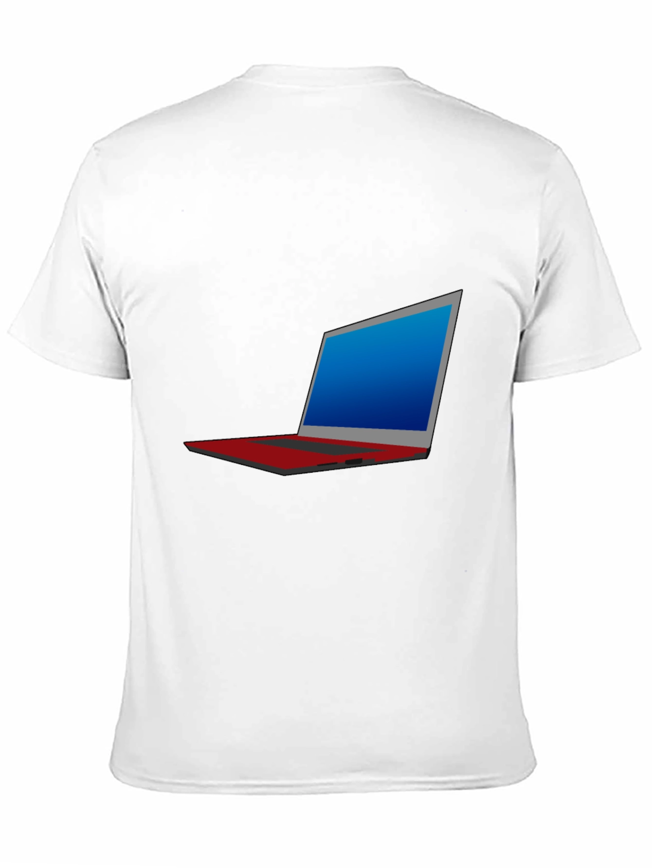 Laptop Graphic T-Shirt - Tech Style Tee