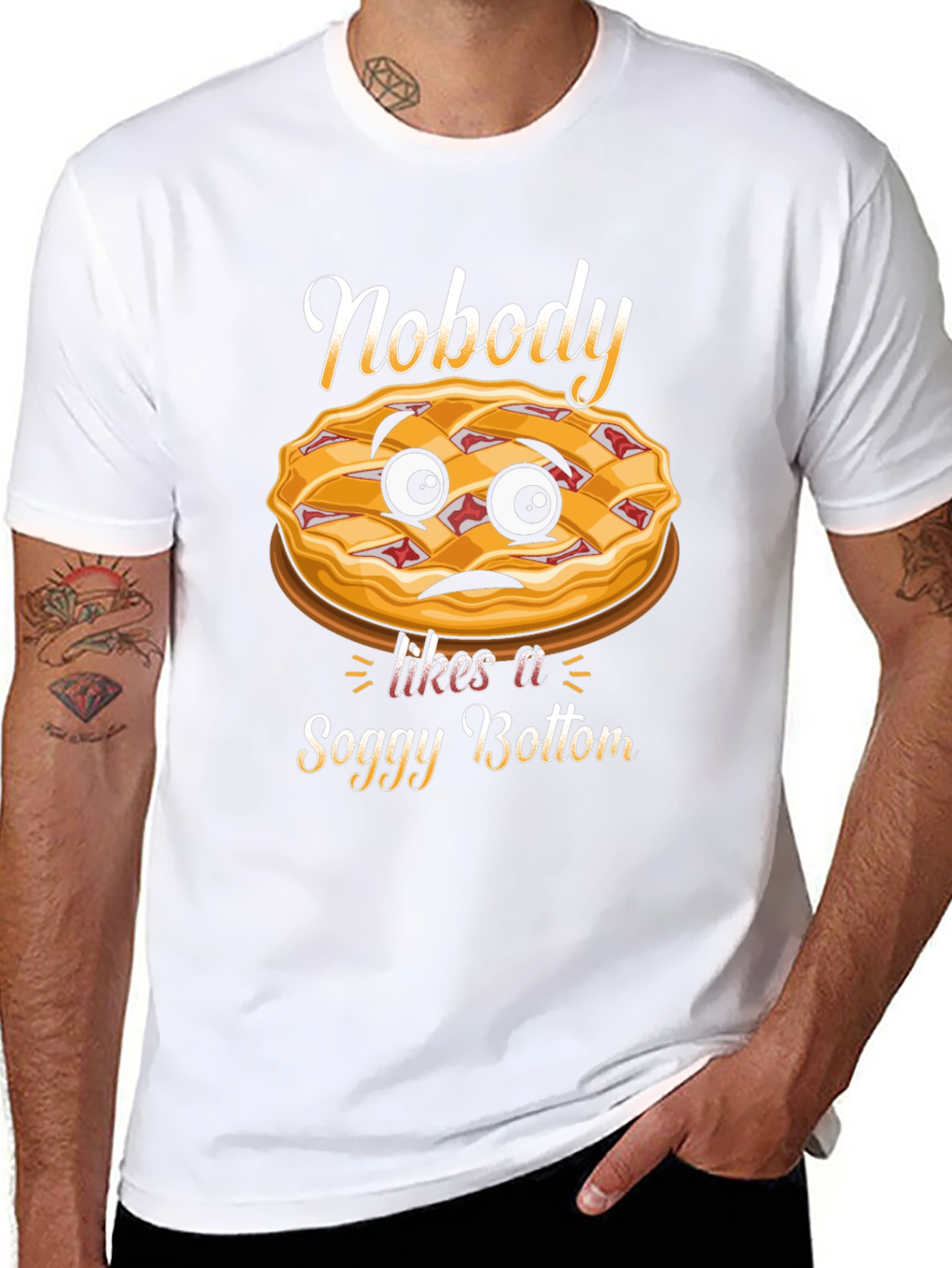 Soggy Bottom Pie Funny T-Shirt