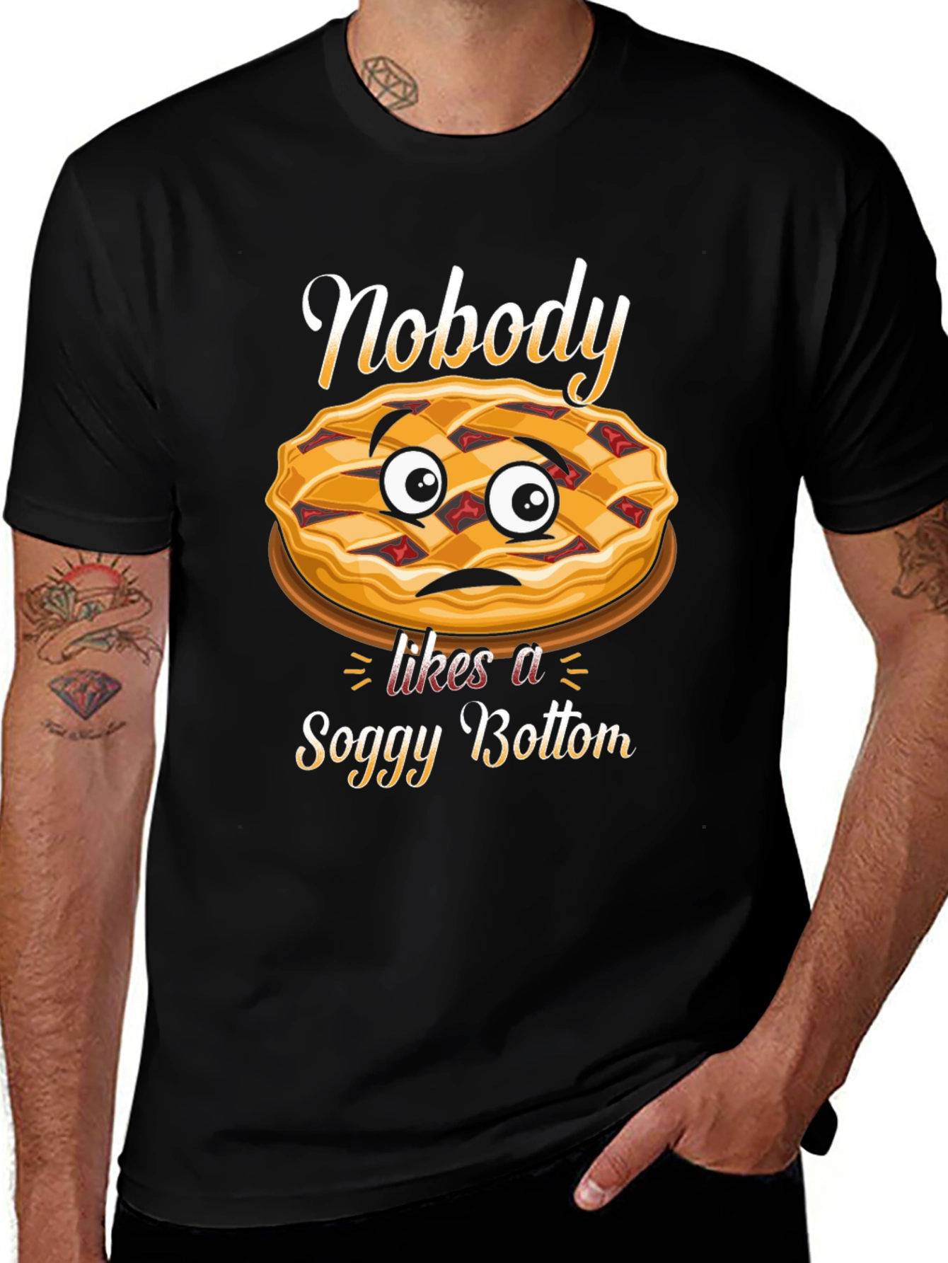 Soggy Bottom Pie Funny T-Shirt