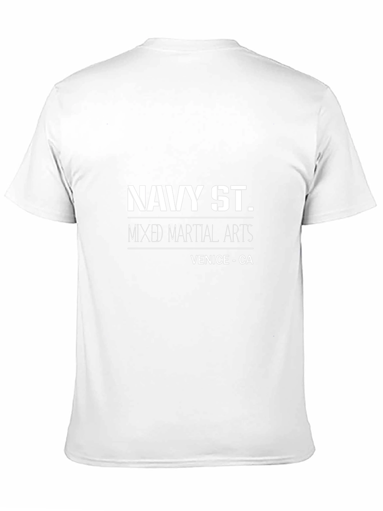 Navy St. Mixed Martial Arts Black T-Shirt