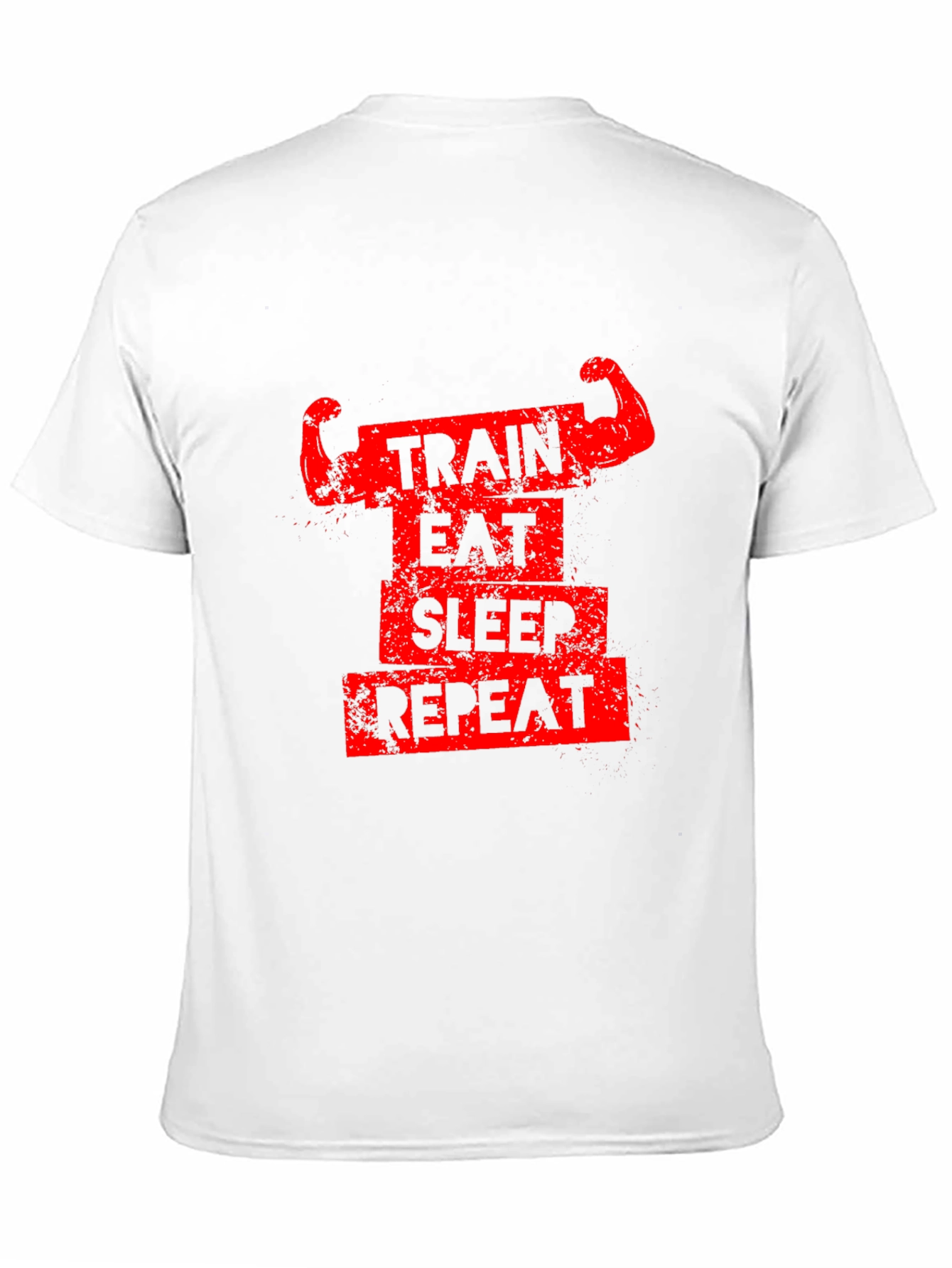Train Eat Sleep Repeat Graphic T-Shirt
