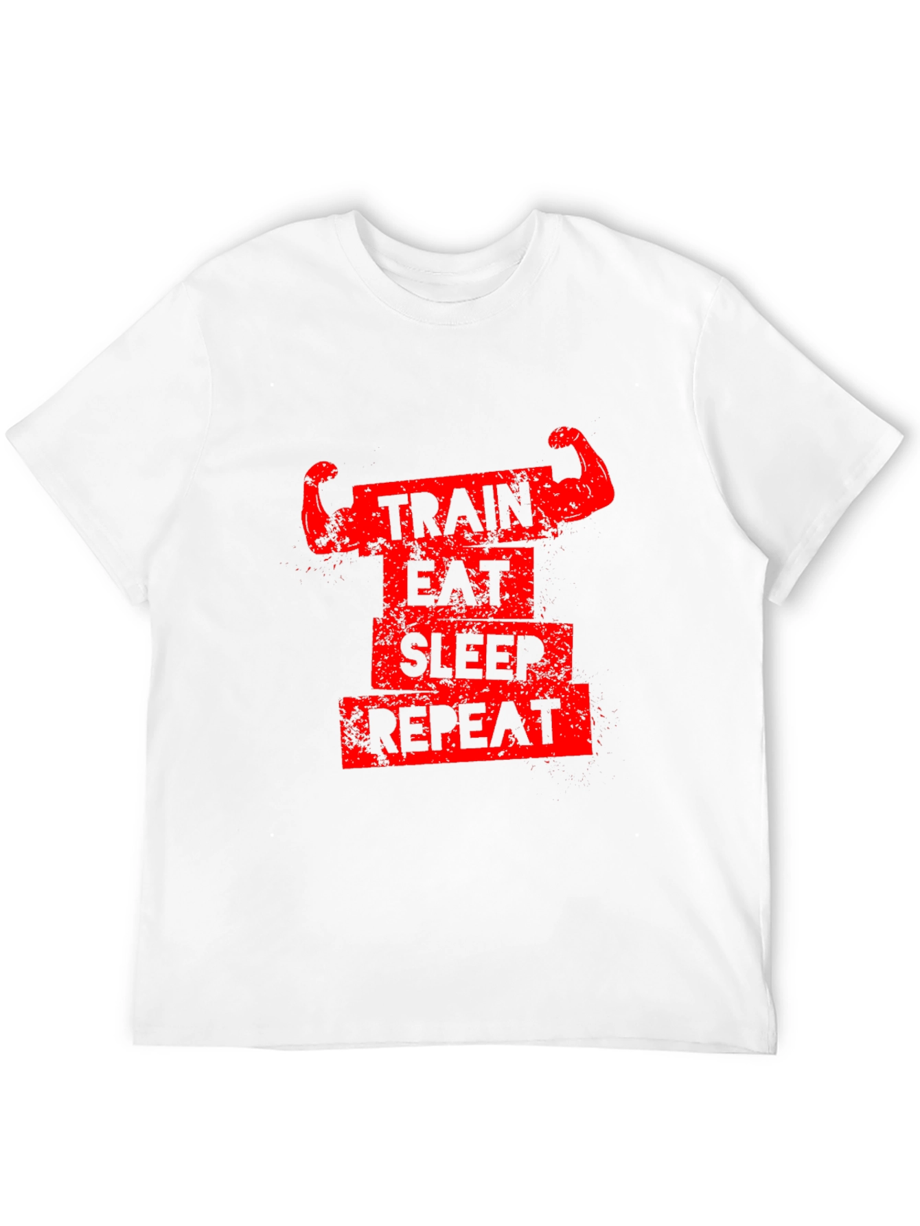 Train Eat Sleep Repeat Graphic T-Shirt