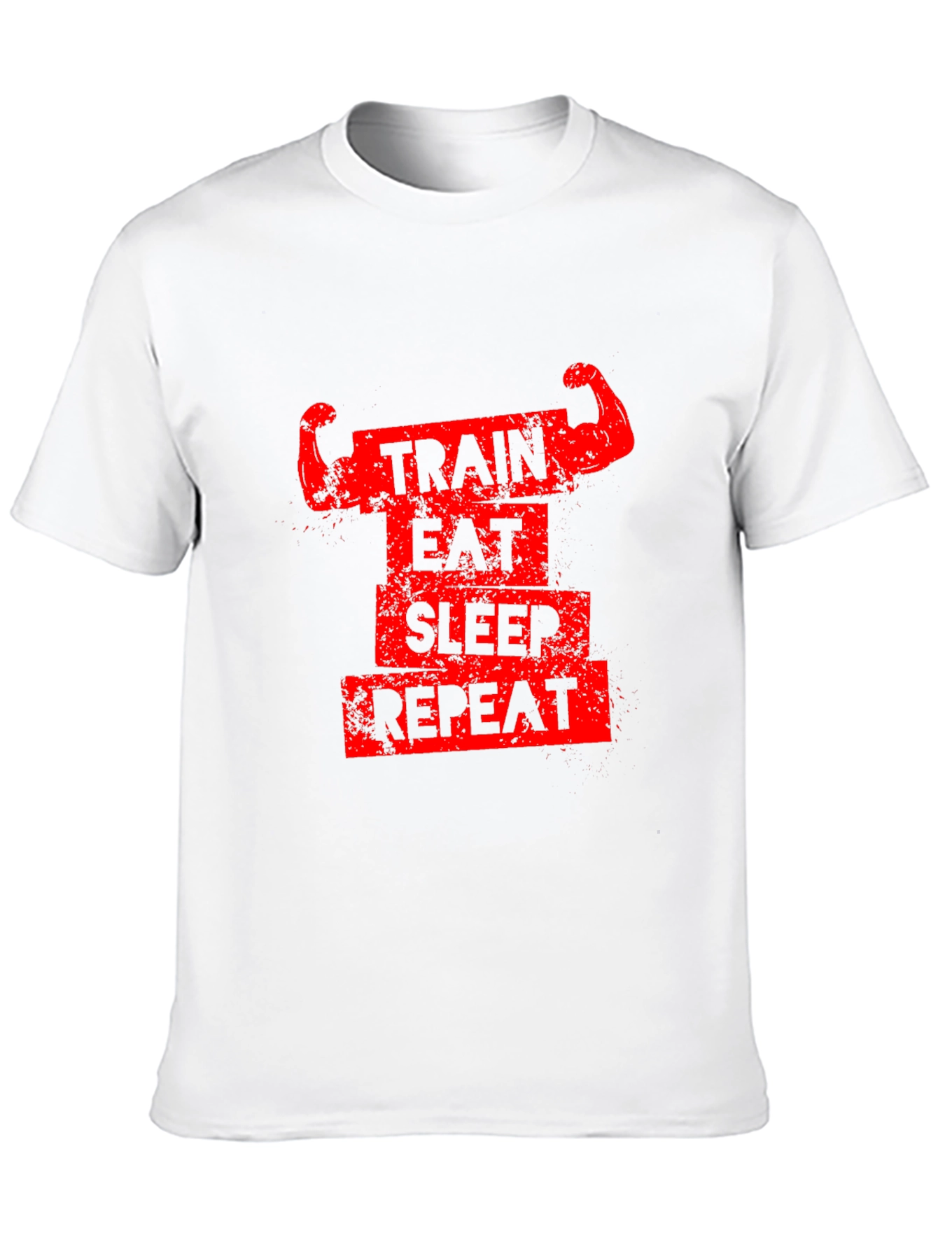 Train Eat Sleep Repeat Graphic T-Shirt