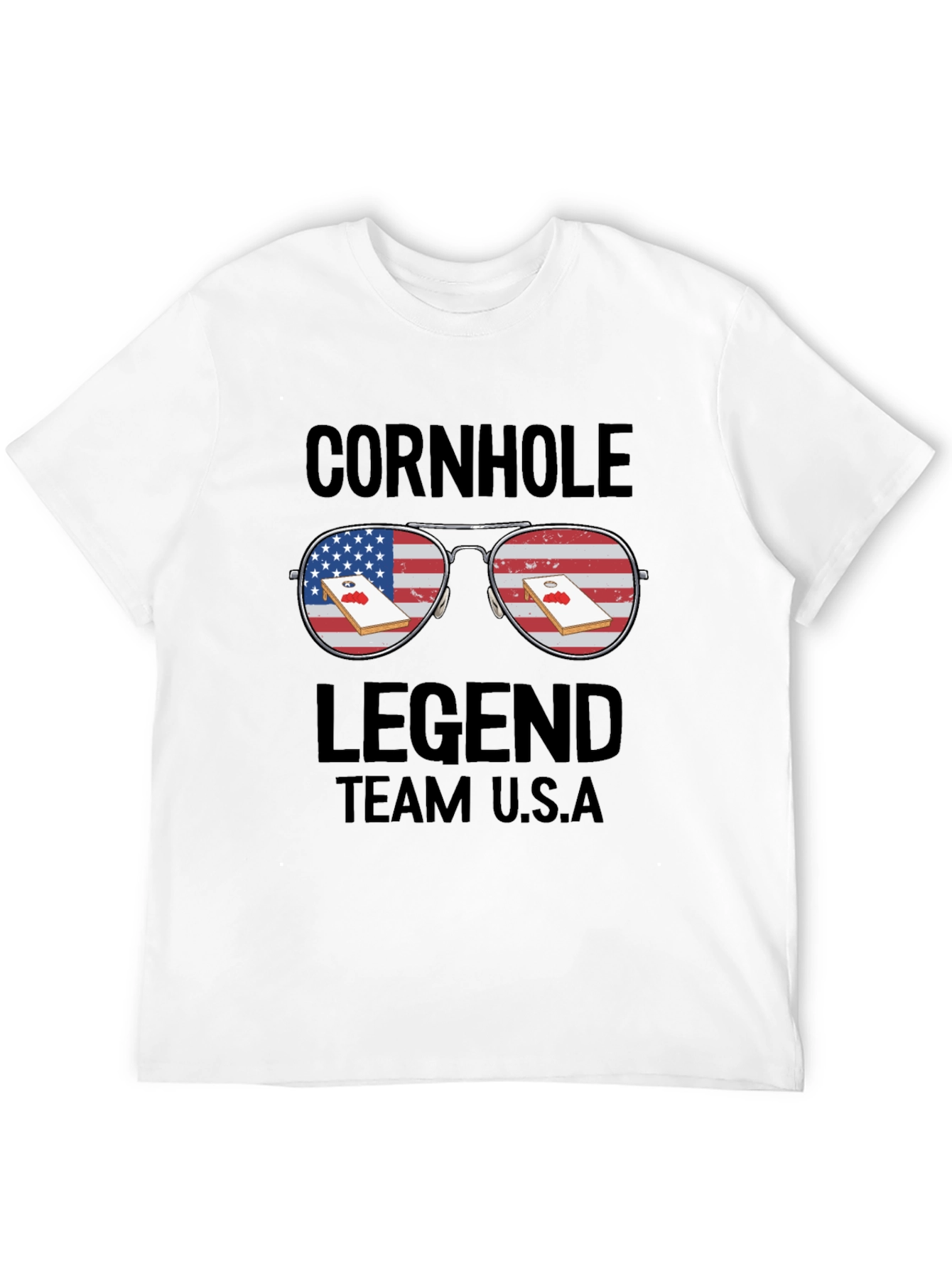 Cornhole Legend Team USA T-Shirt