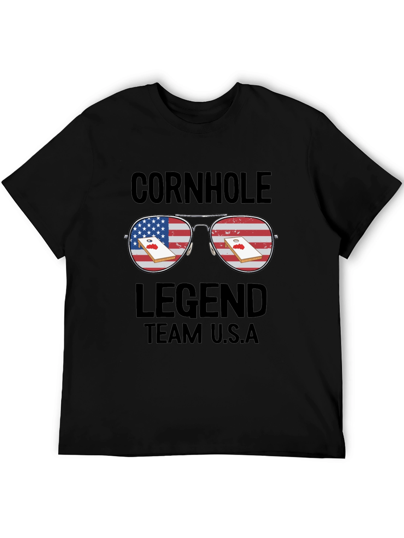 Cornhole Legend Team USA T-Shirt