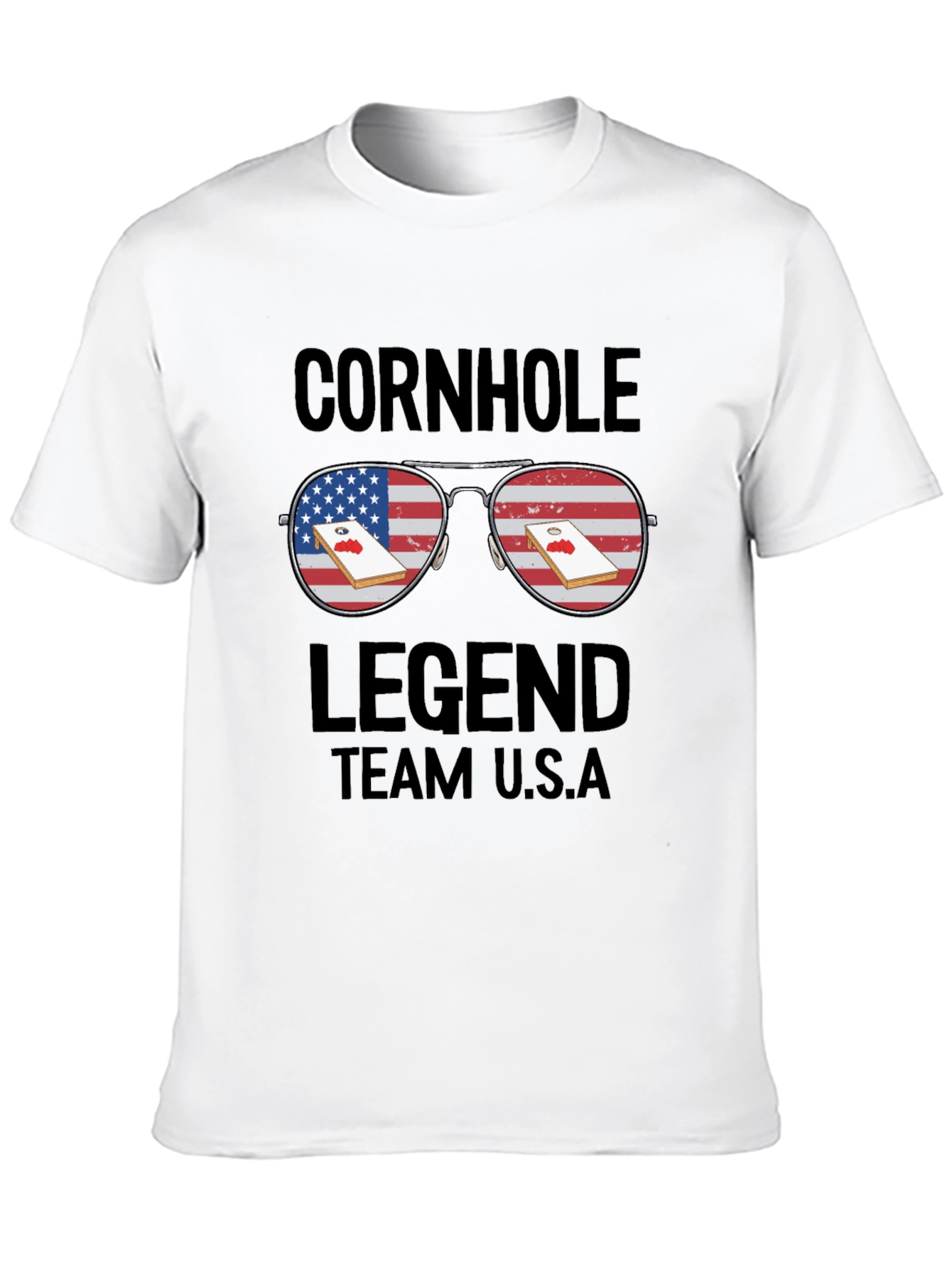 Cornhole Legend Team USA T-Shirt