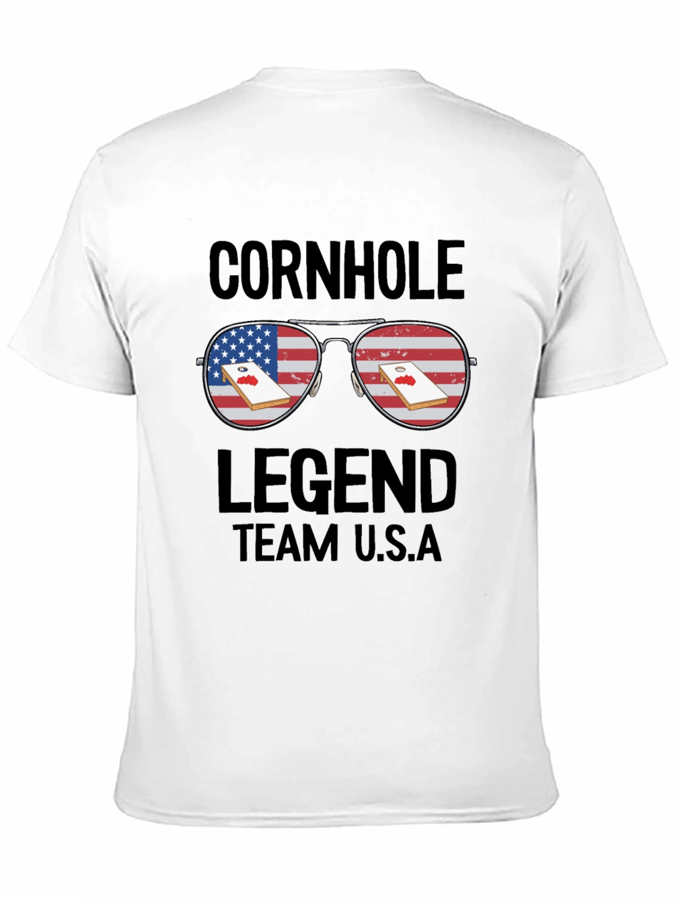 Cornhole Legend Team USA T-Shirt