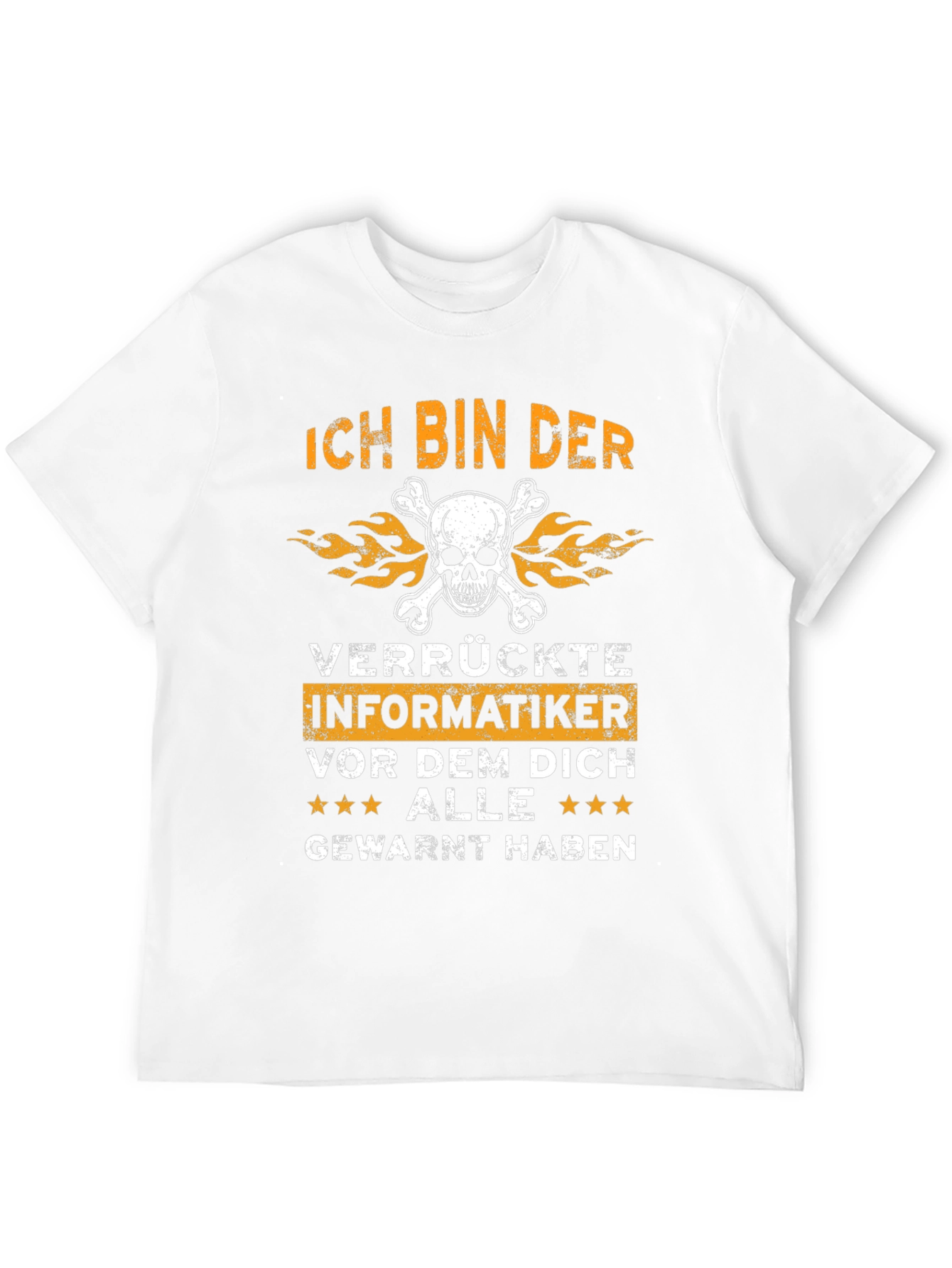 Ich Bin Der Verrückte Informatiker T-Shirt
