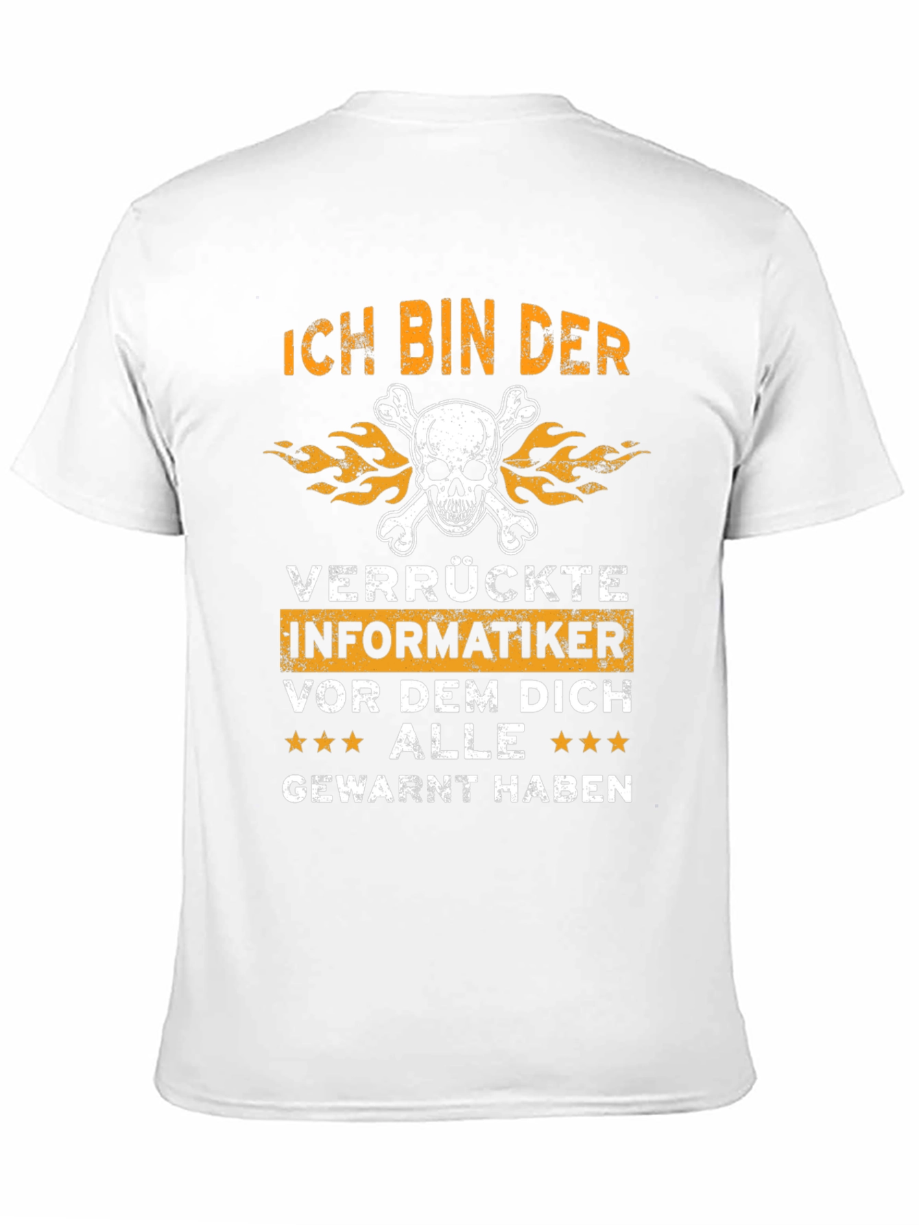 Ich Bin Der Verrückte Informatiker T-Shirt