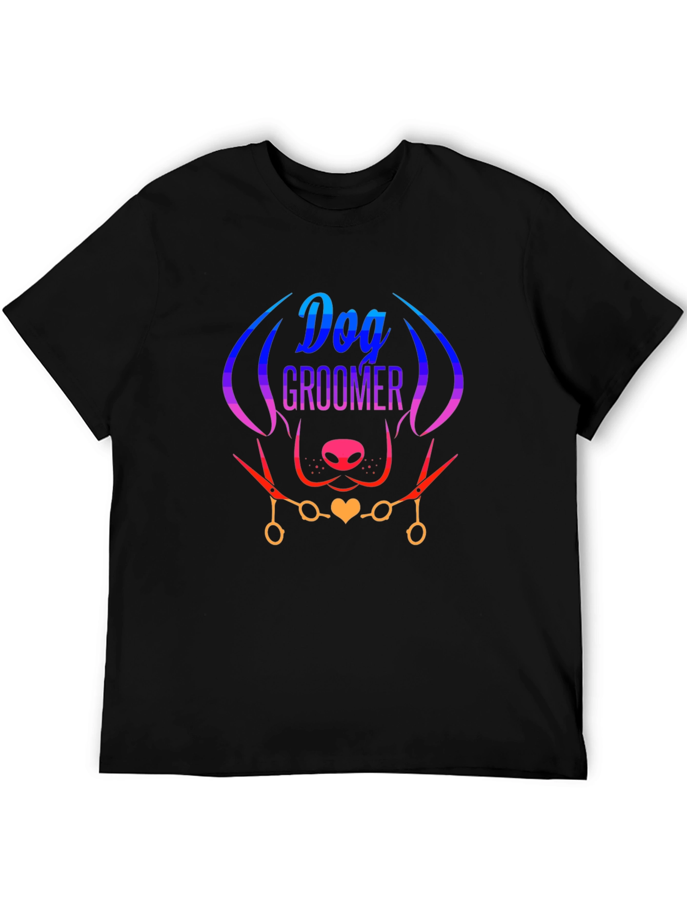 Dog Groomer T-Shirt - Stylish Pet Lover Tee