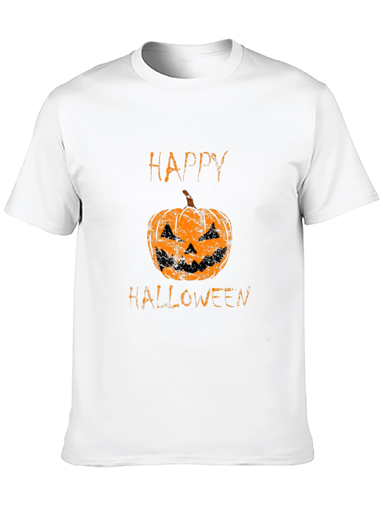 Happy Halloween Pumpkin Graphic T-Shirt