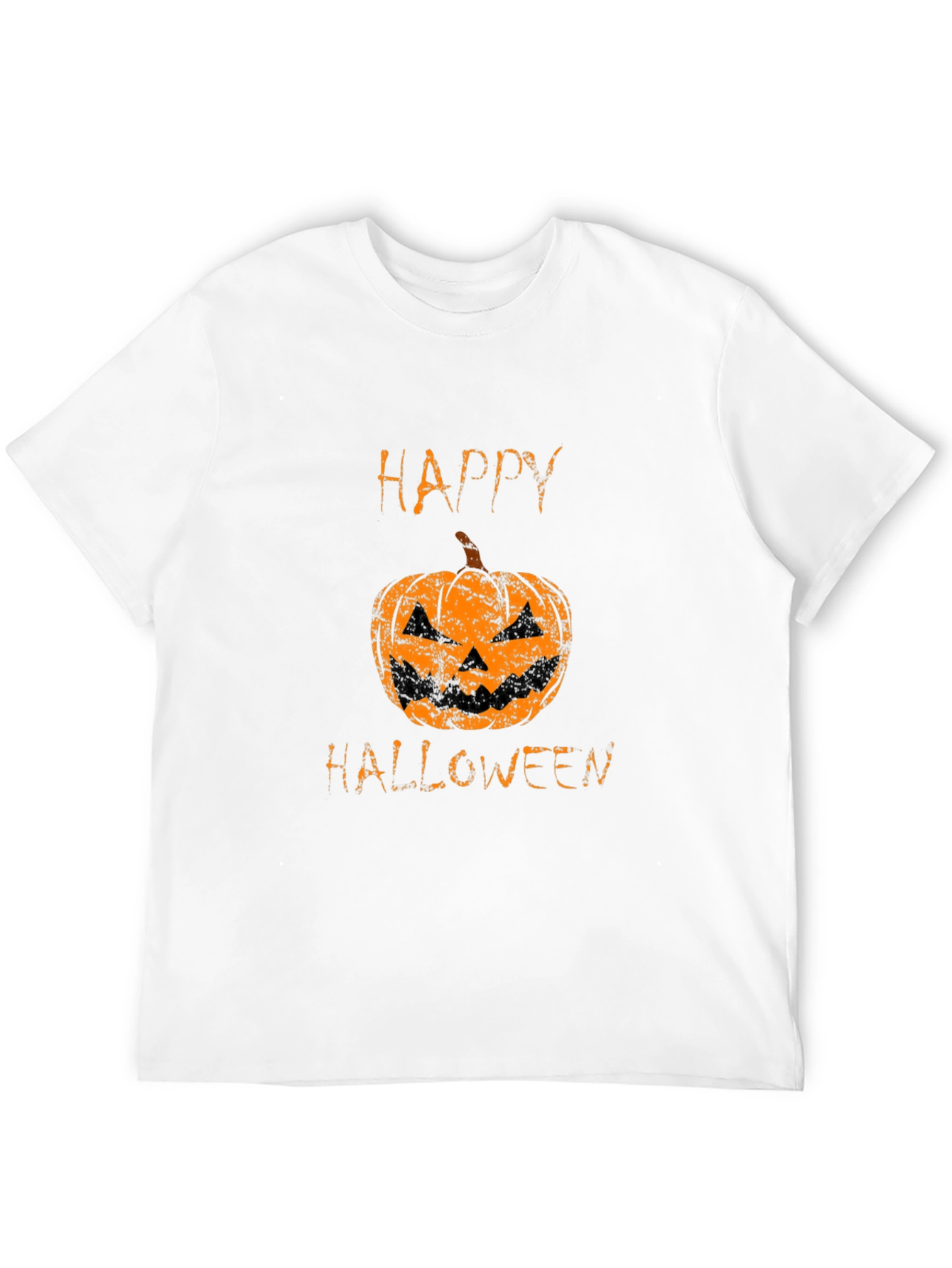 Happy Halloween Pumpkin Graphic T-Shirt