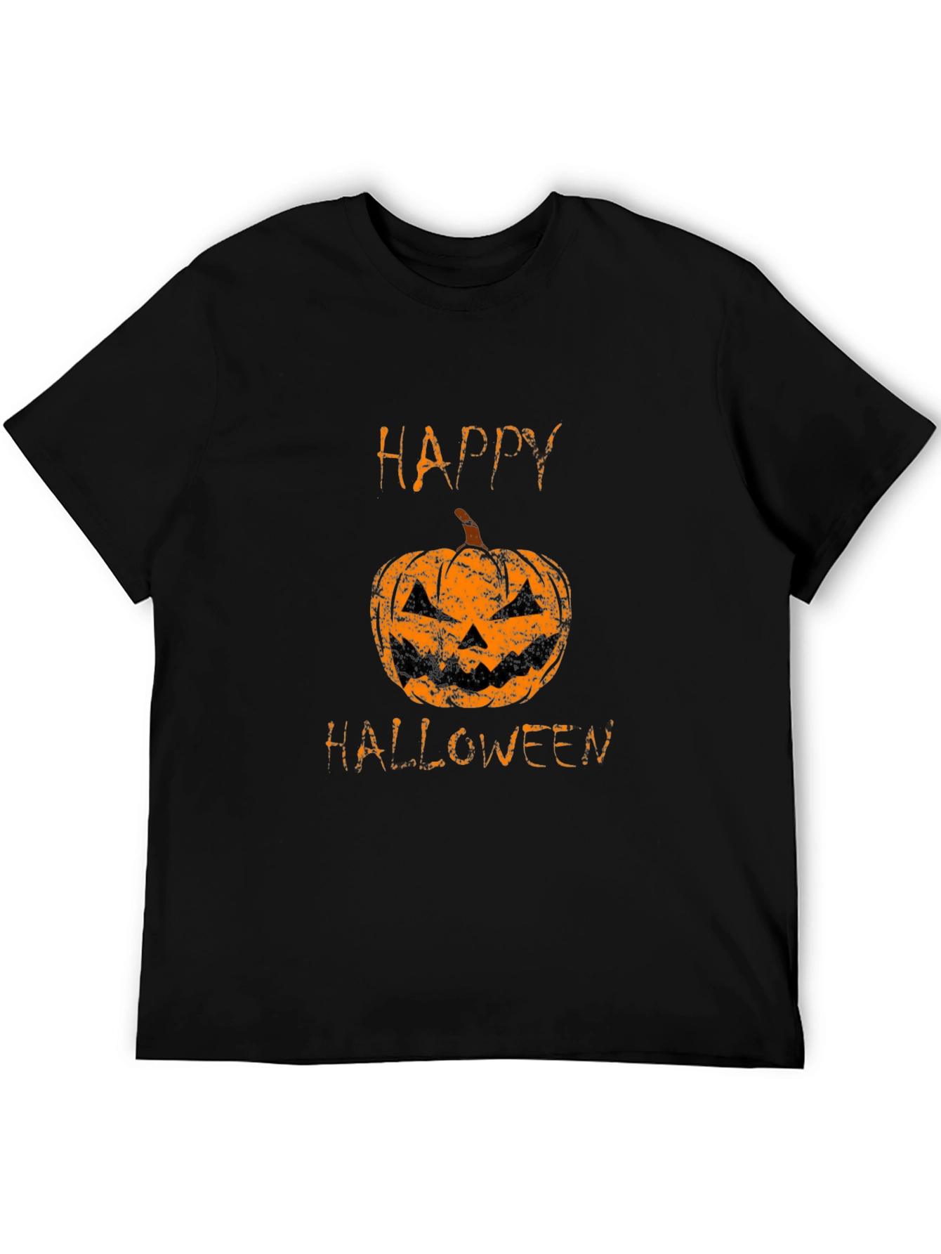 Happy Halloween Pumpkin Graphic T-Shirt