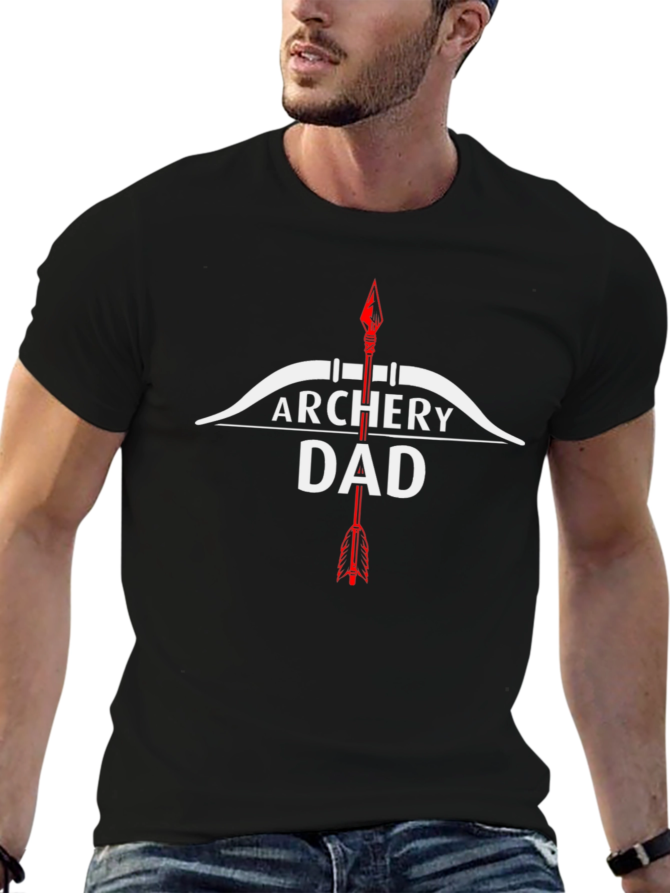Archery Dad Graphic T-Shirt | Novelty Apparel