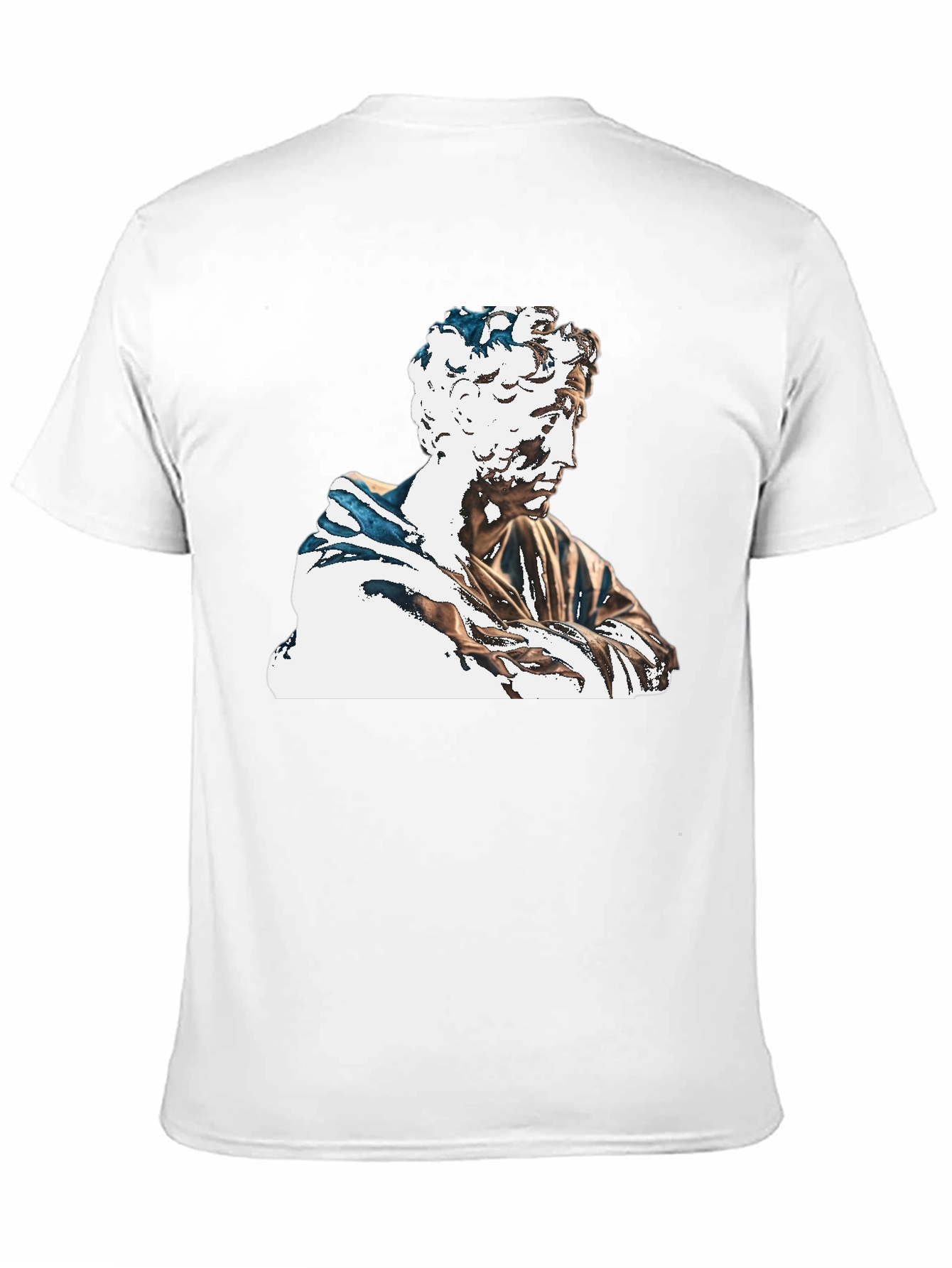 Statue Graphic Black T-Shirt