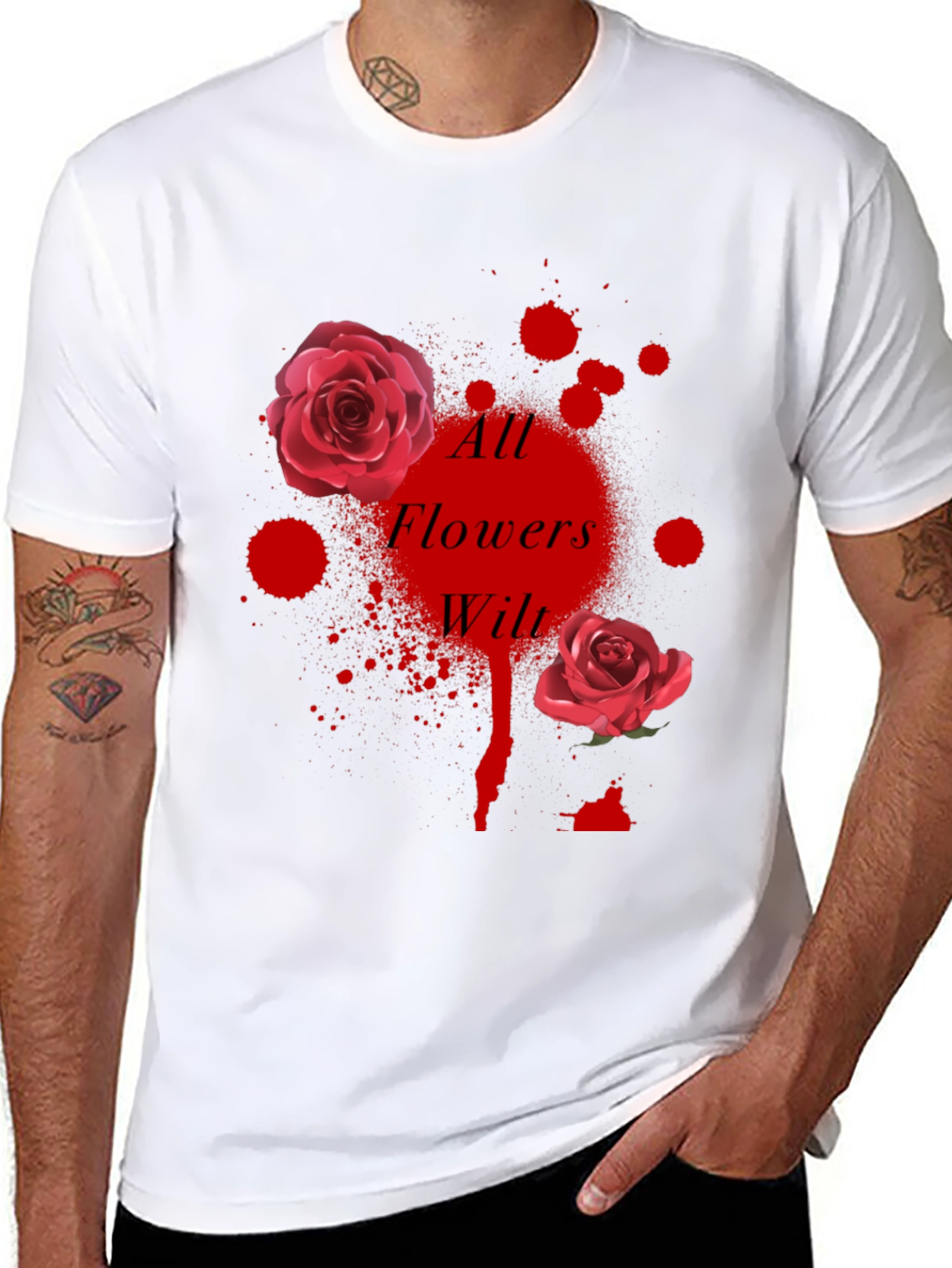 All Flowers Wilt Graphic Tee