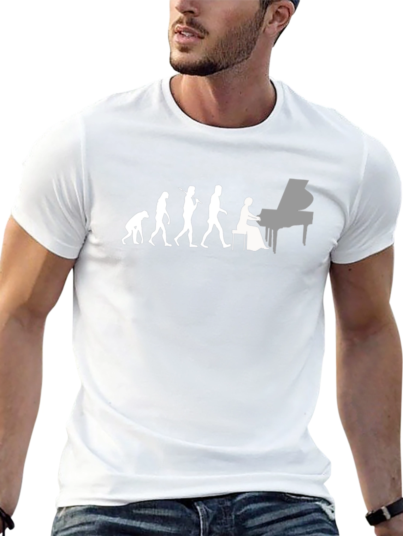 Evolution of Piano T-Shirt