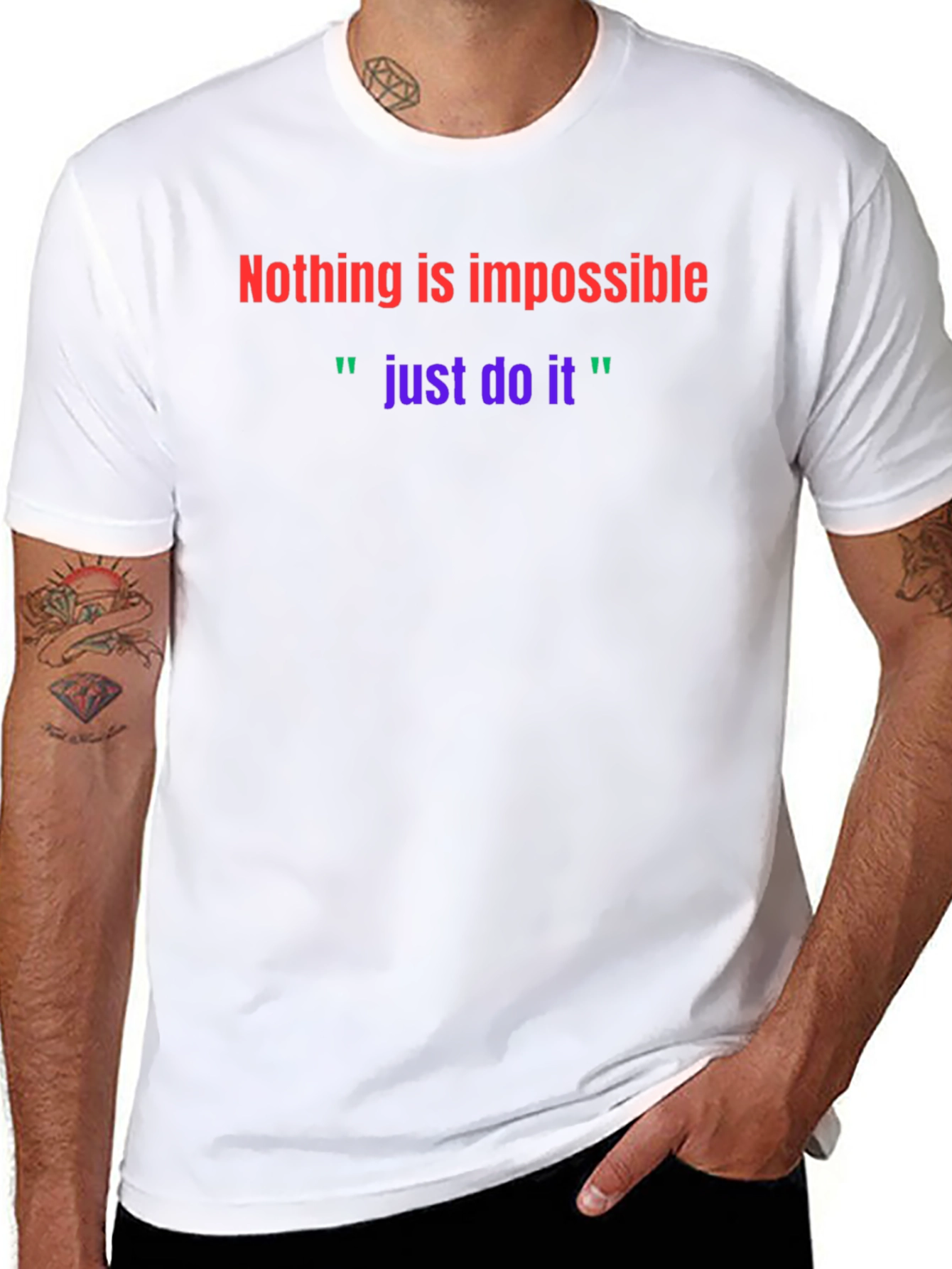 Motivational Black T-Shirt
