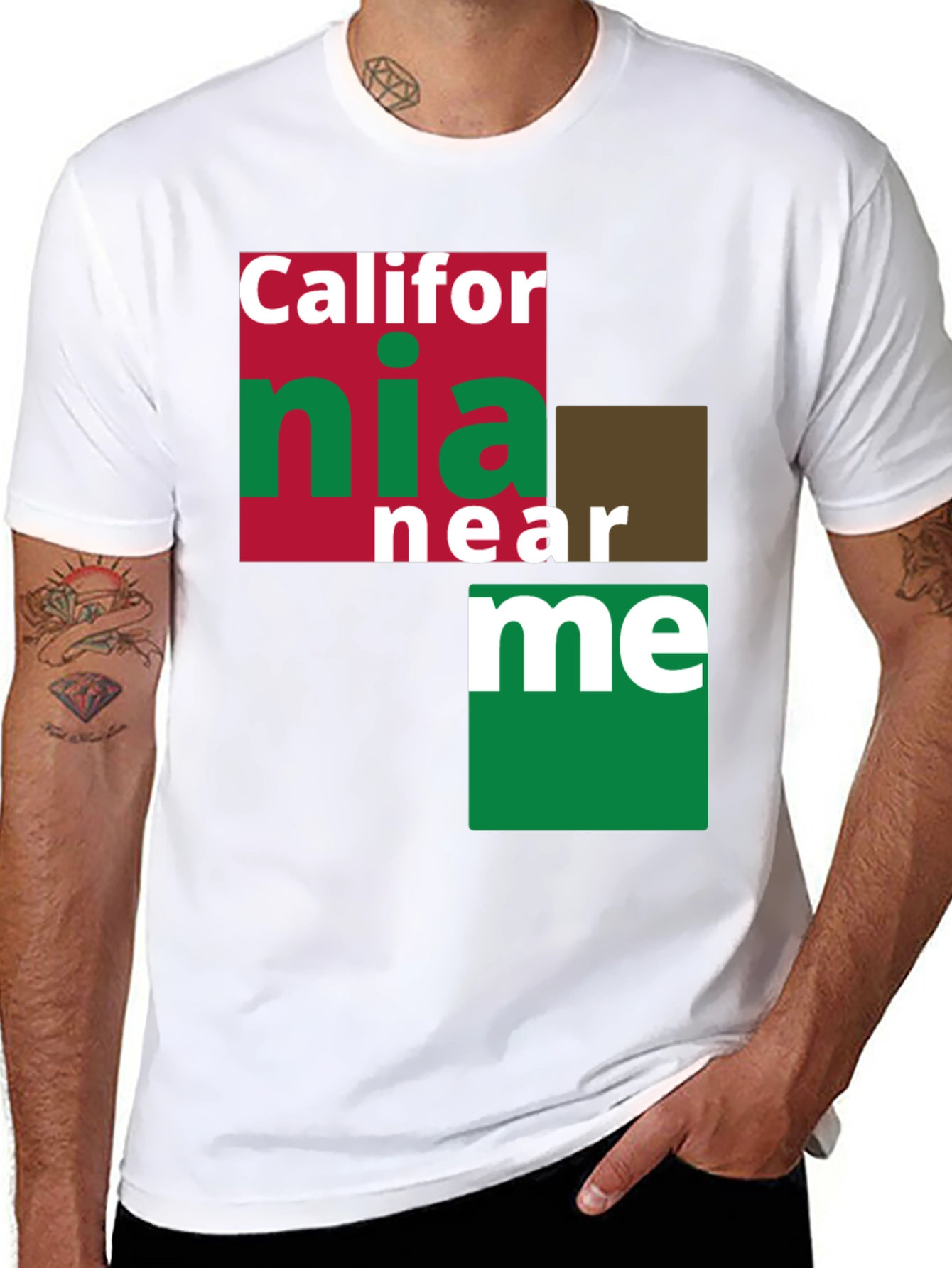 California Near Me Graphic T-Shirt