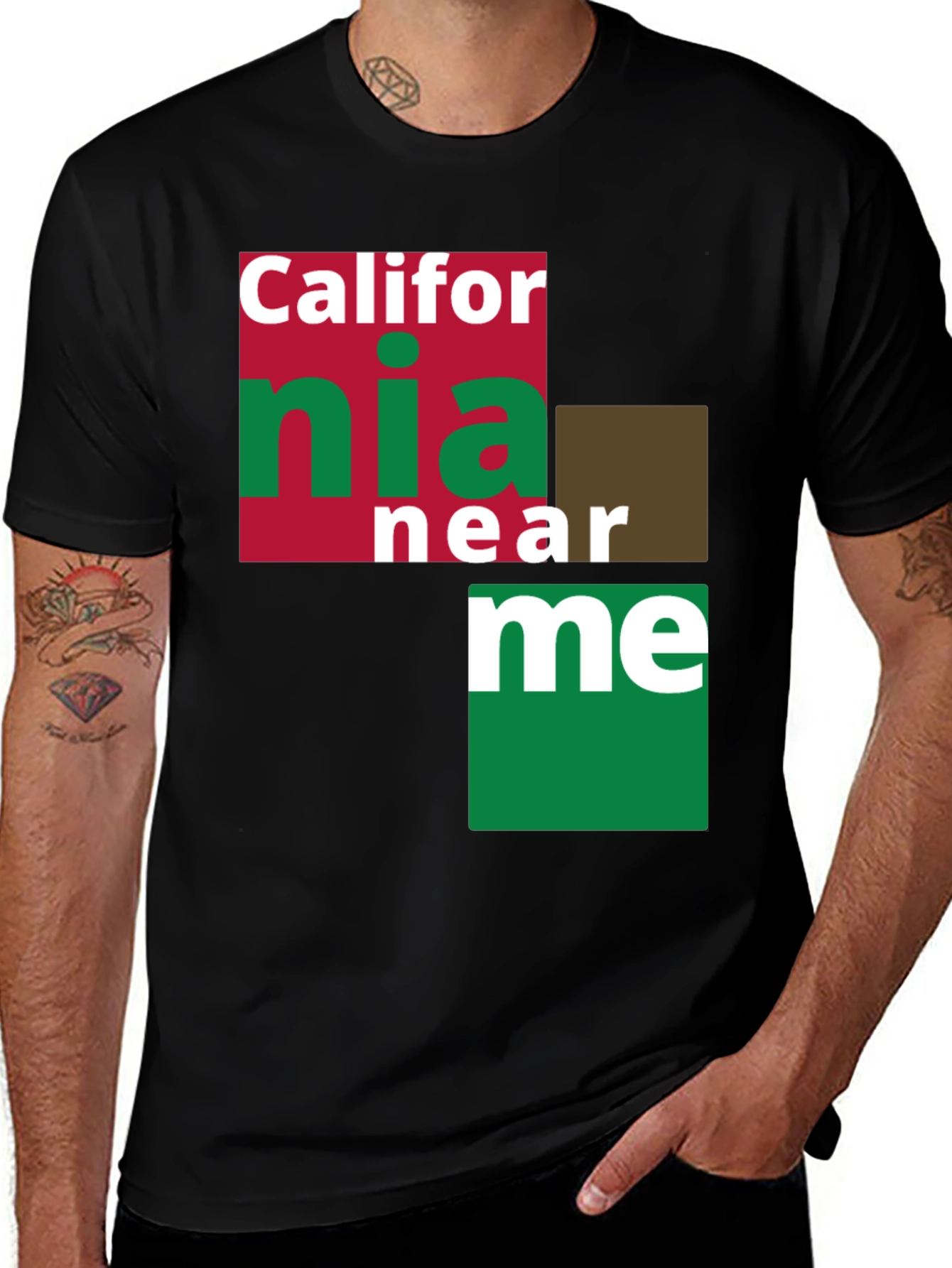 California Near Me Graphic T-Shirt