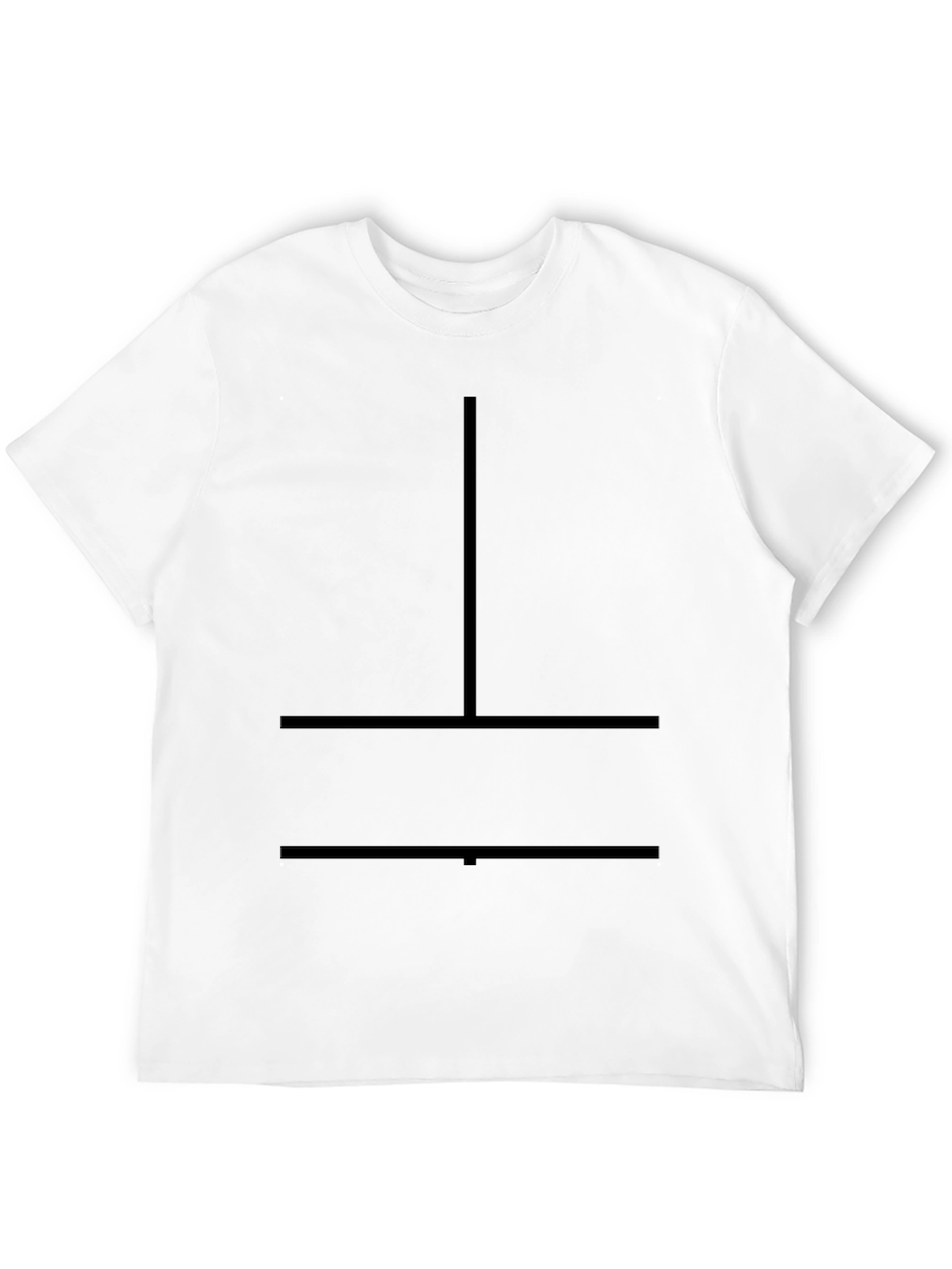 Minimalist Black T-Shirt - Modern Graphic Tee