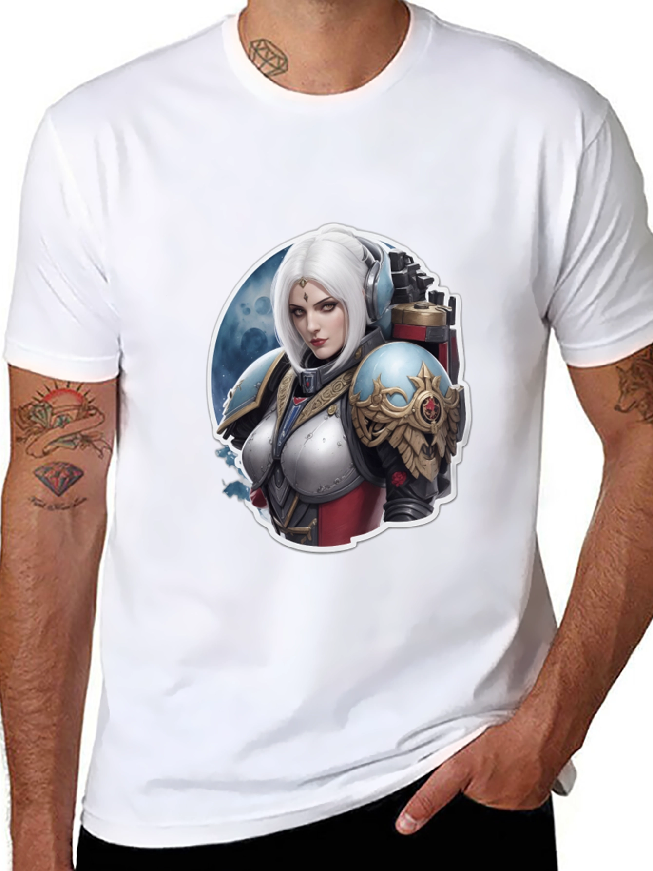 Sister of Battle T-Shirt - Warhammer 40K Style